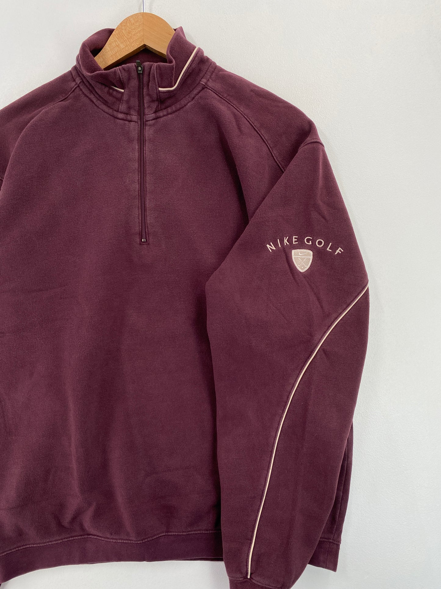 00’ NIKE GOLF Size M Half Zip Sweat-shirt / G7106S