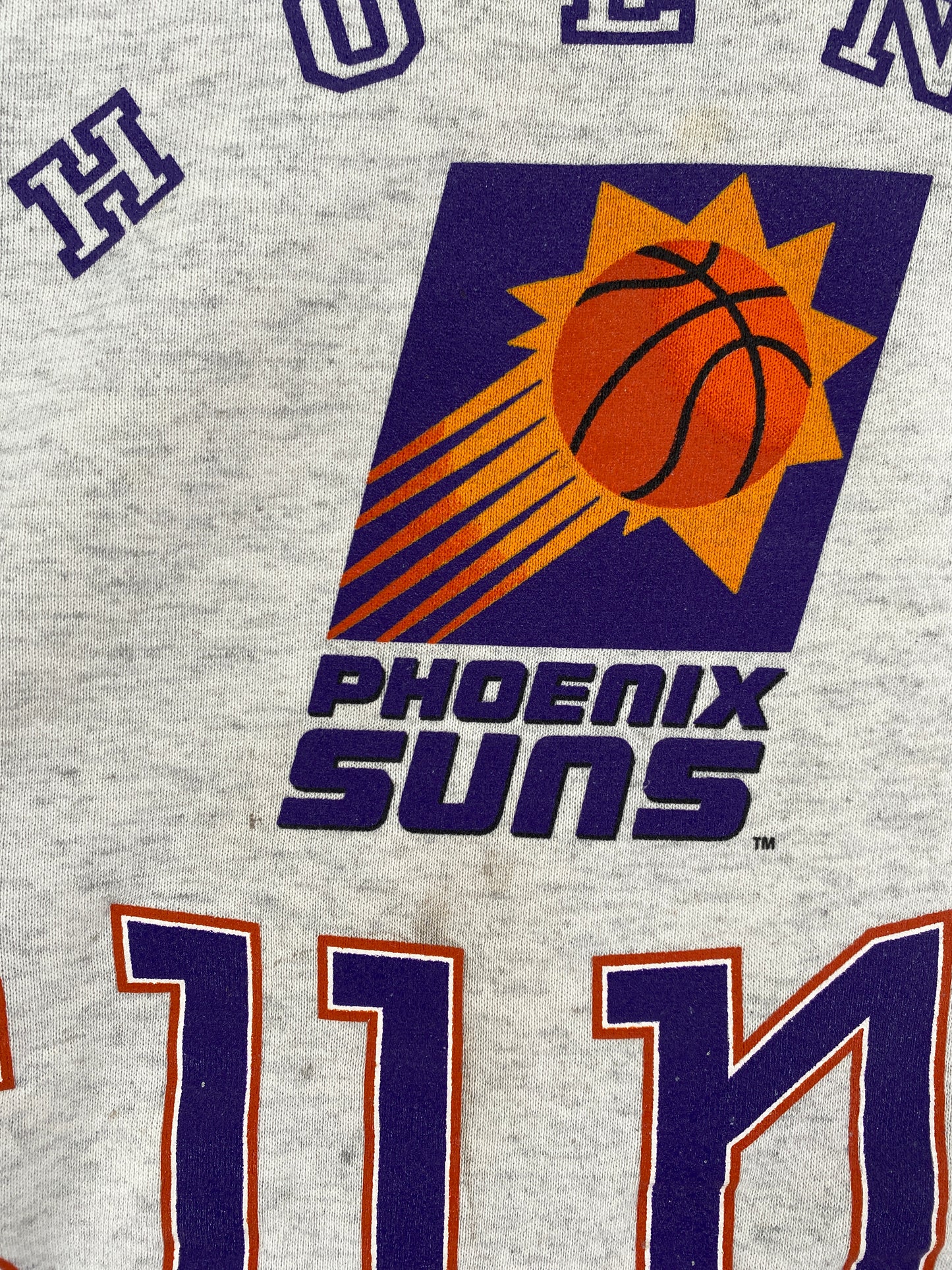 90's PHOENIX SUNS Made in USA Size L Vintage NBA Sweat-Shirt / G4644S