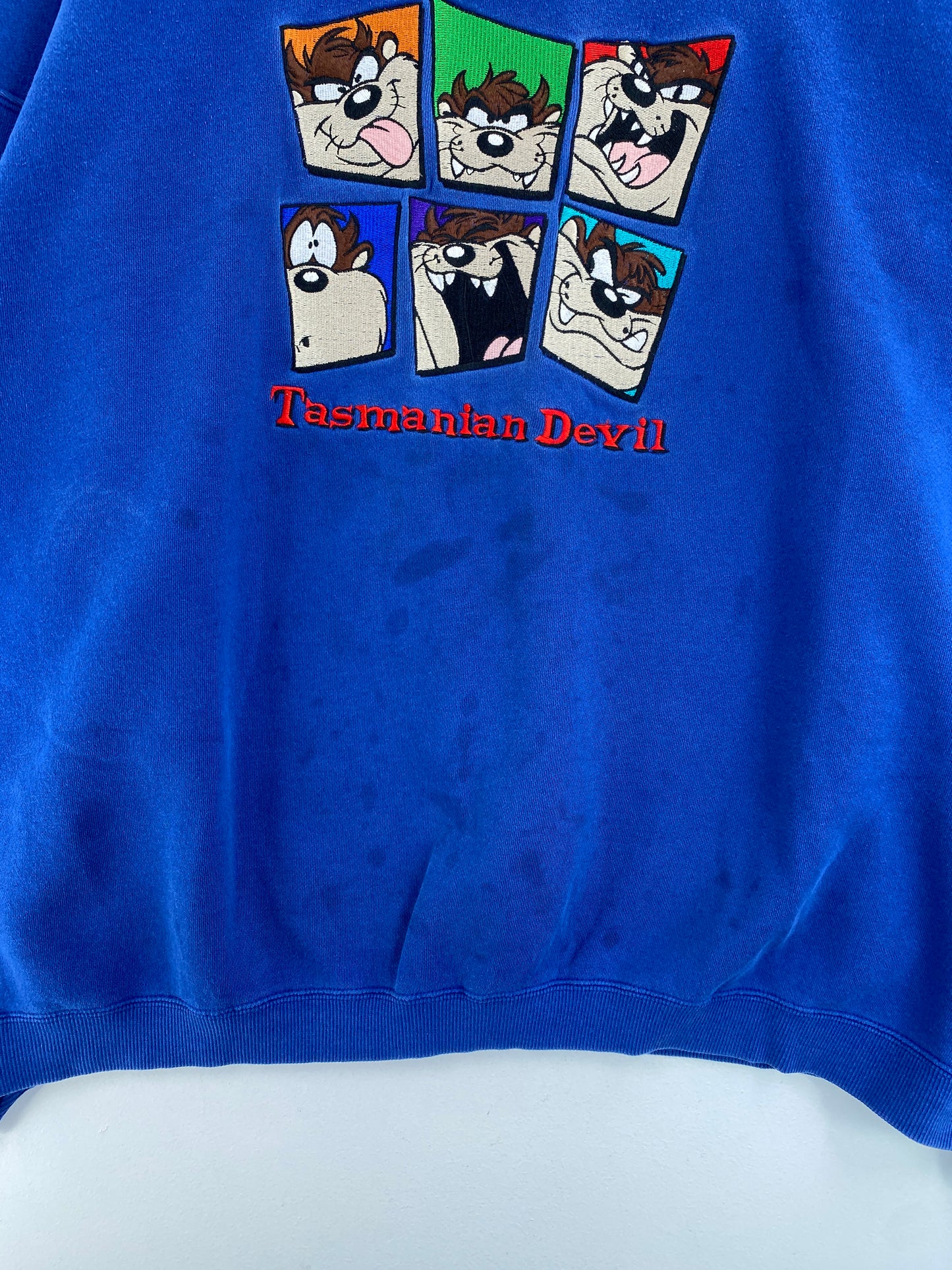1996 LOONEY TUNES TAZ Size XXL Vintage Sweat-shirt / G4655S