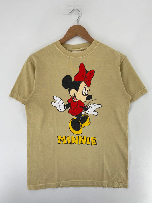 00’ DISNEY MINNIE Made in USA Size Ladies S Vintage T-Shirt / G359T