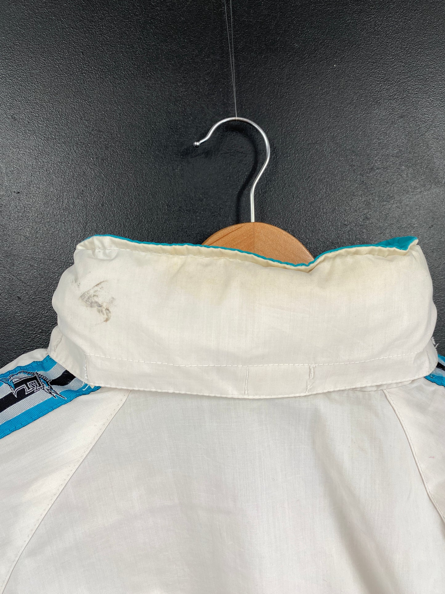 90’s PRO PLAYER x FLORIDA MARLINS Size XL MLB Nylon Jacket / G4667N