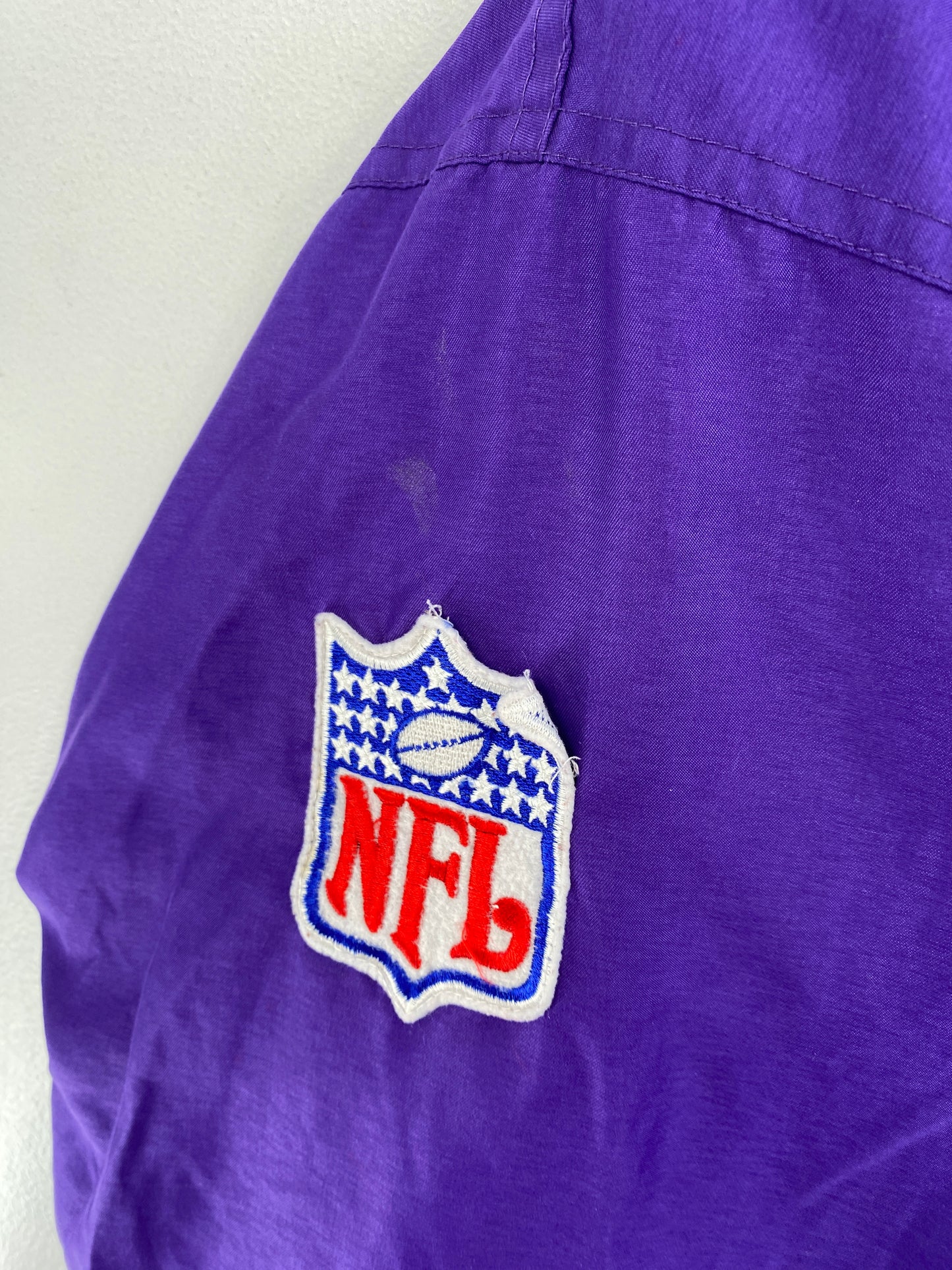 00’ REEBOK x MINNESOTA VIKINGS Size Approx. L NFL Nylon Jacket / G4669N