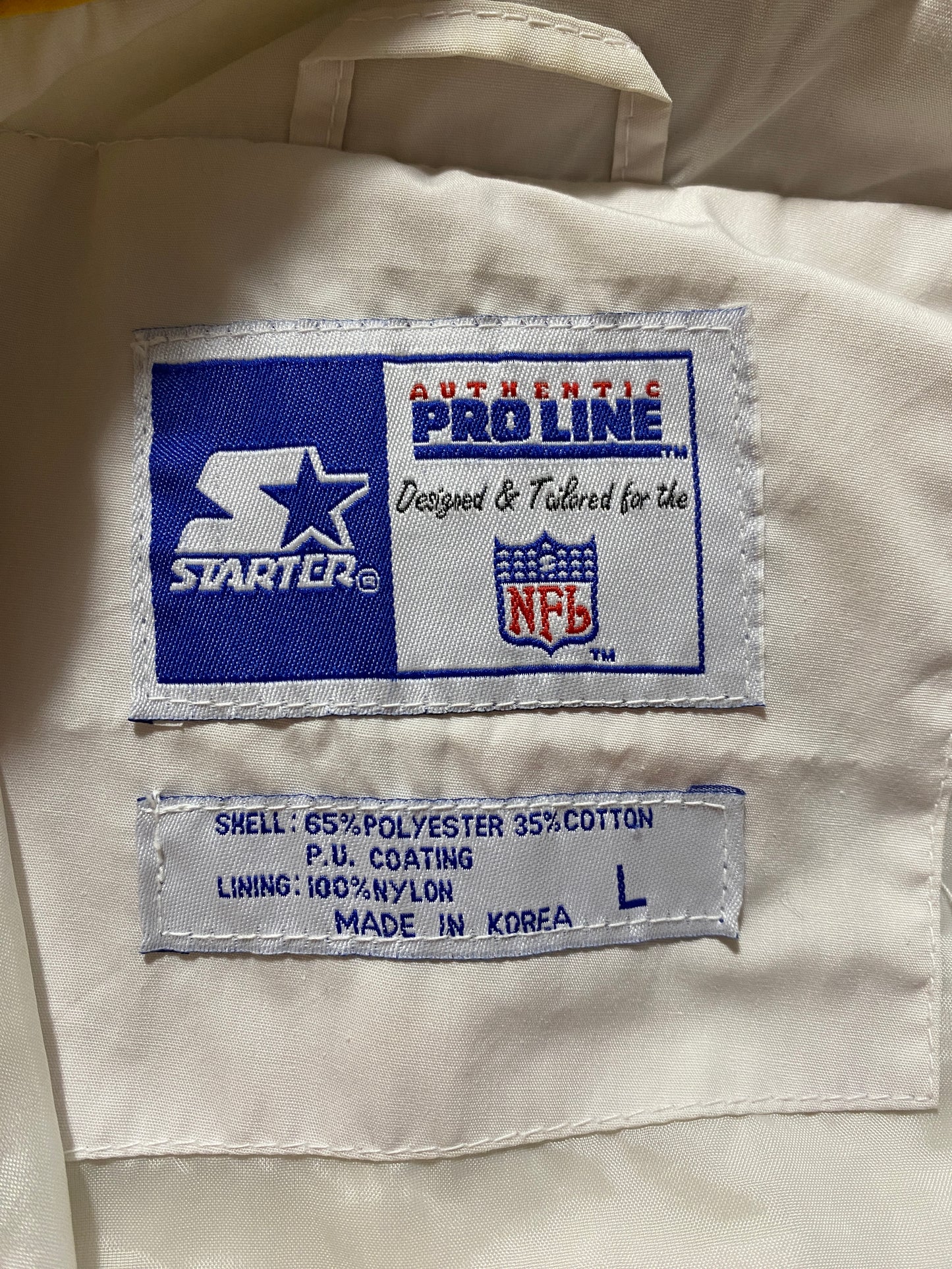 90’s STARTER x GREEN BAY PACKERS Size L NFL Nylon Jacket / G4670N