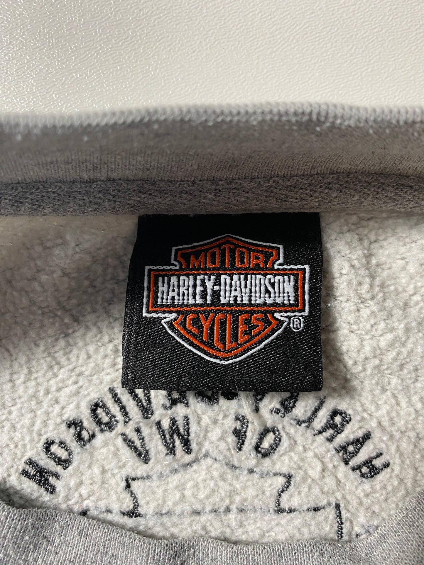 Vintage HARLEY DAVIDSON Size No Tag (Approx.XXL) Sweat-Shirt / F4891S