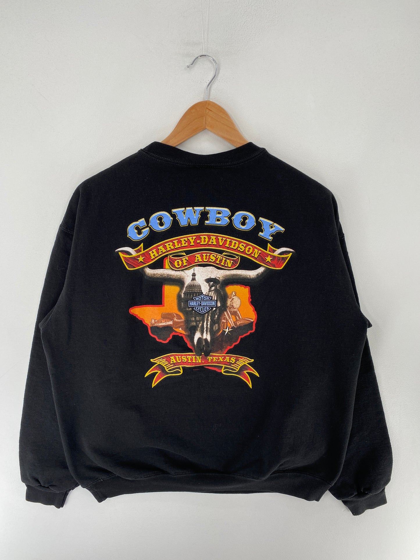 Vintage HARLEY DAVIDSON Size L Sweat-Shirt / F4889S