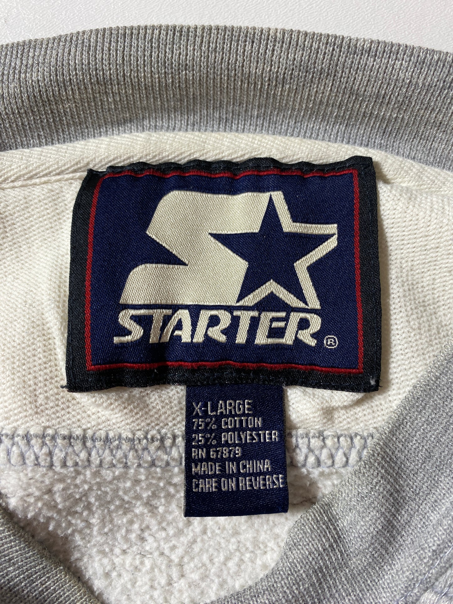 90’s STARTER x CHICAGO BLACKHAWKS Size XL NFL Sweat-Shirt / F4315S