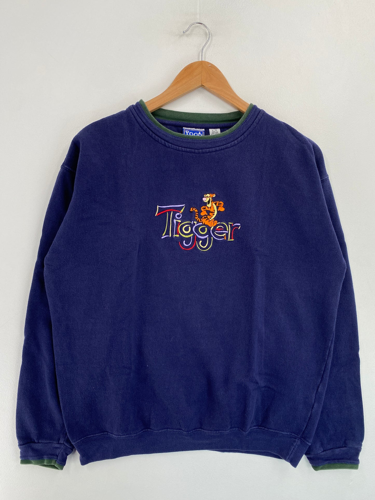 00’ DISNEY TIGGER Size L DISNEY Sweat-shirt / G4716S