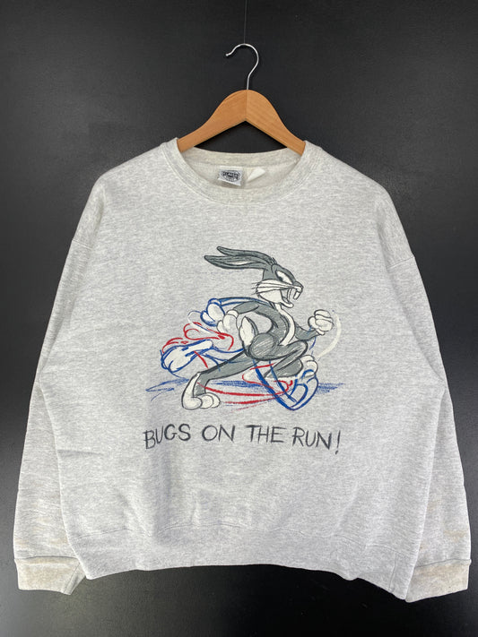 1994 LOONEY TUNES Made in USA Size XL Vintage Sweat-shirt / G488S