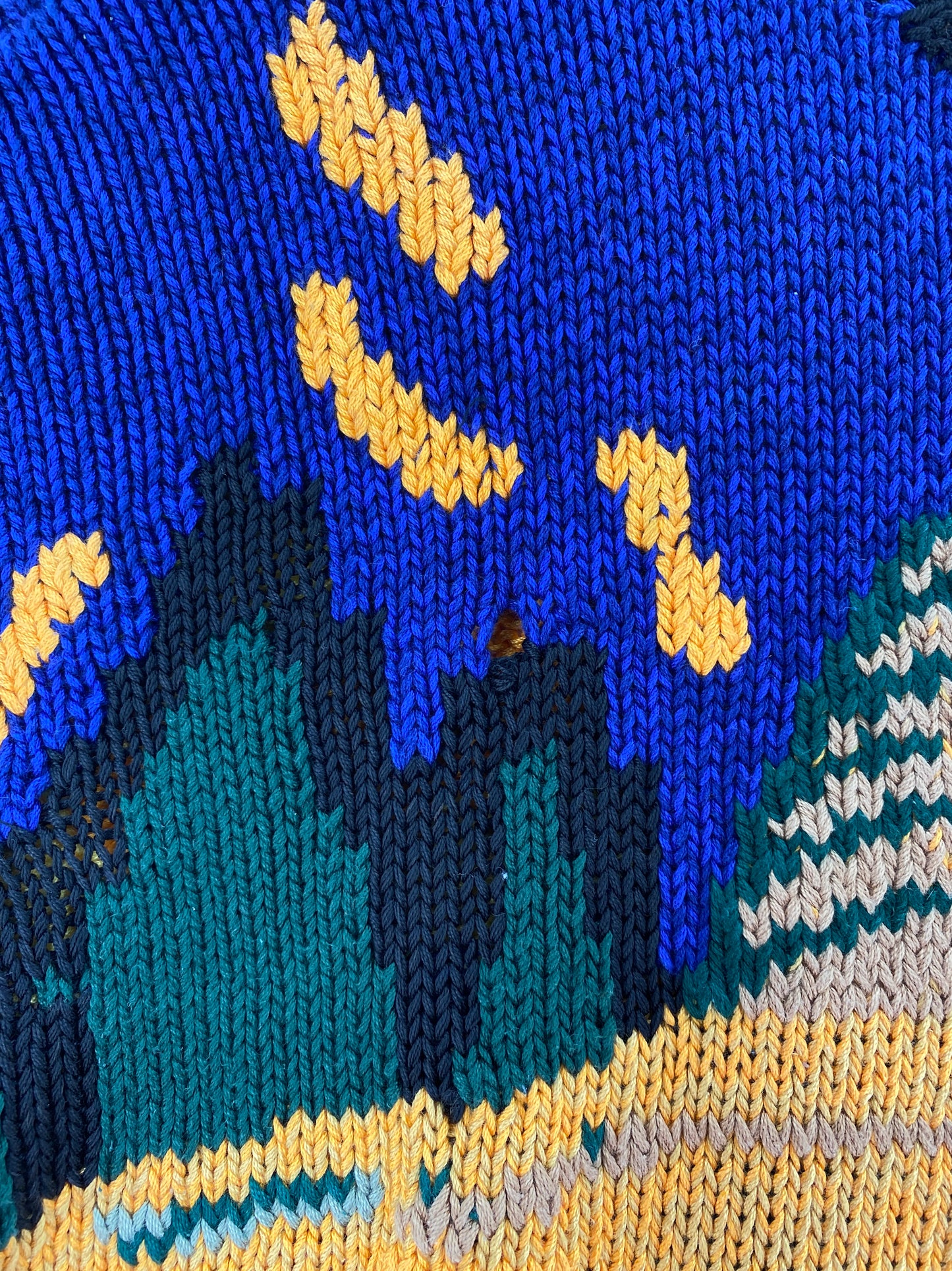 Vintage VAN GOGH Size L Knit Sweater / G1177K