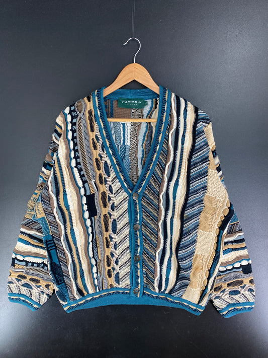 Vintage 3D COOGI-STYLE Size XL Cotton Knit Sweater / F4396K