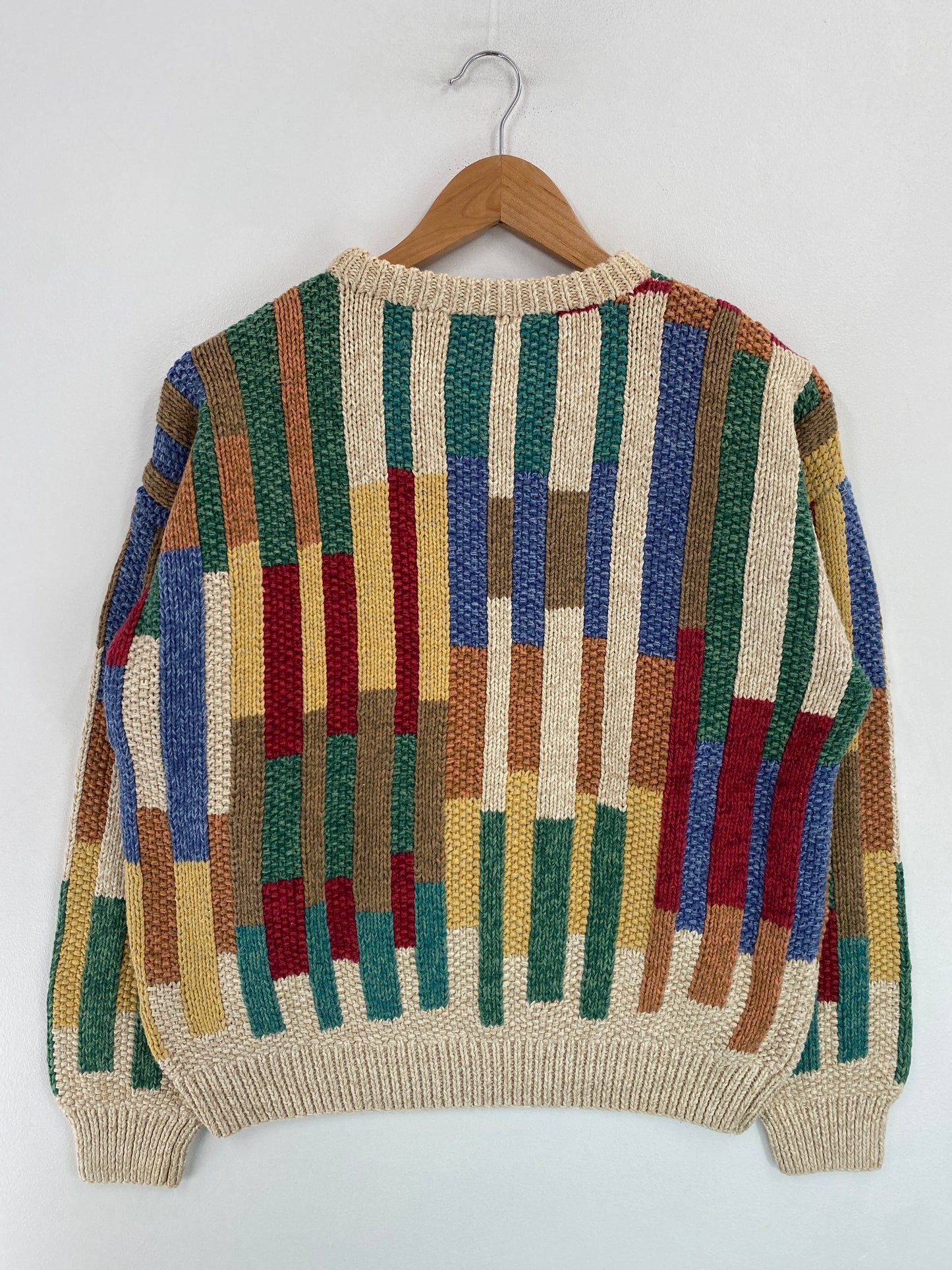Vintage NORM THOMPSON Size M Cotton Knit Sweater / G4727K