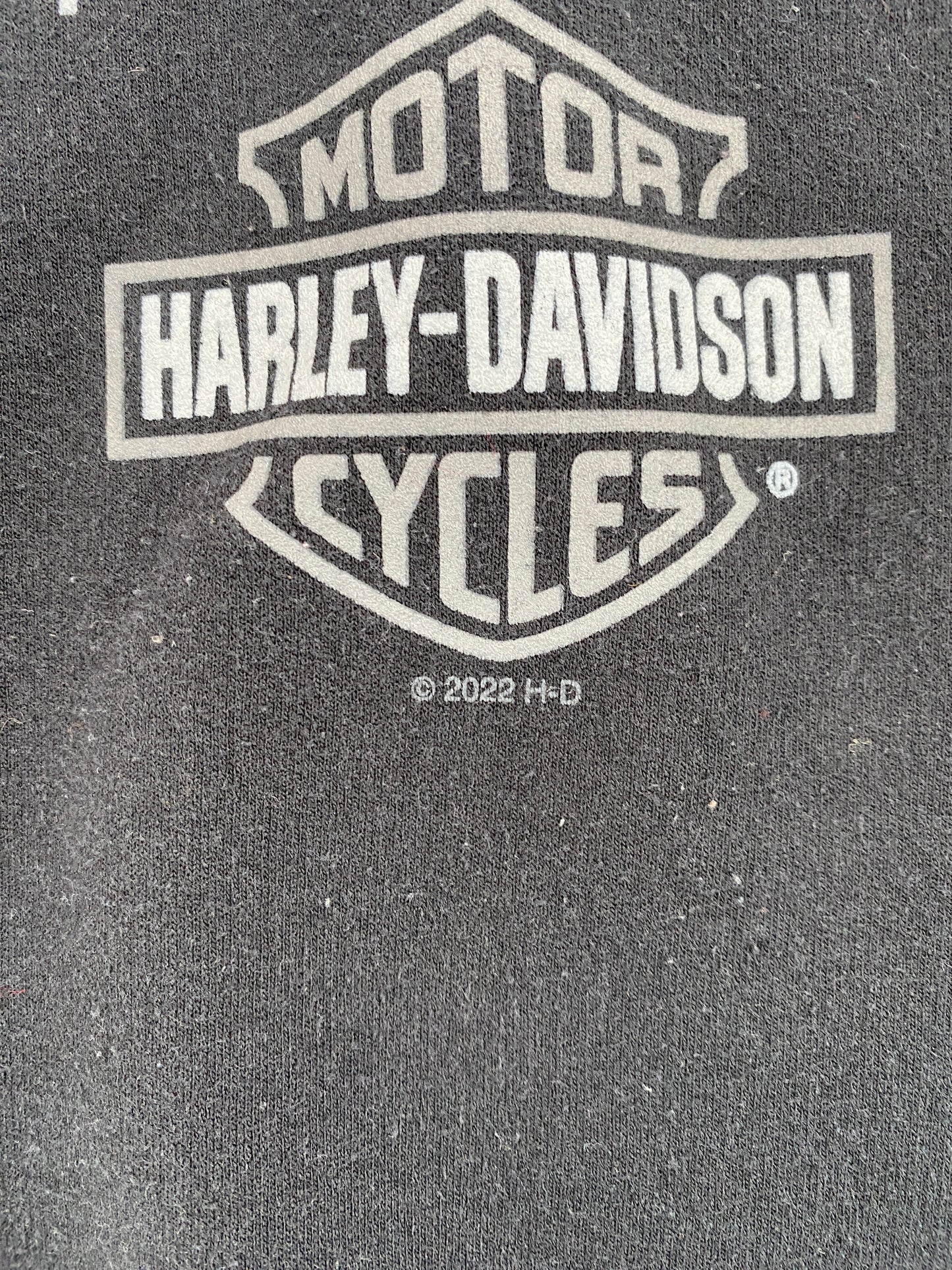 2022 HARLEY DAVIDSON Size XL Vintage Sweat Shirt / G4741S