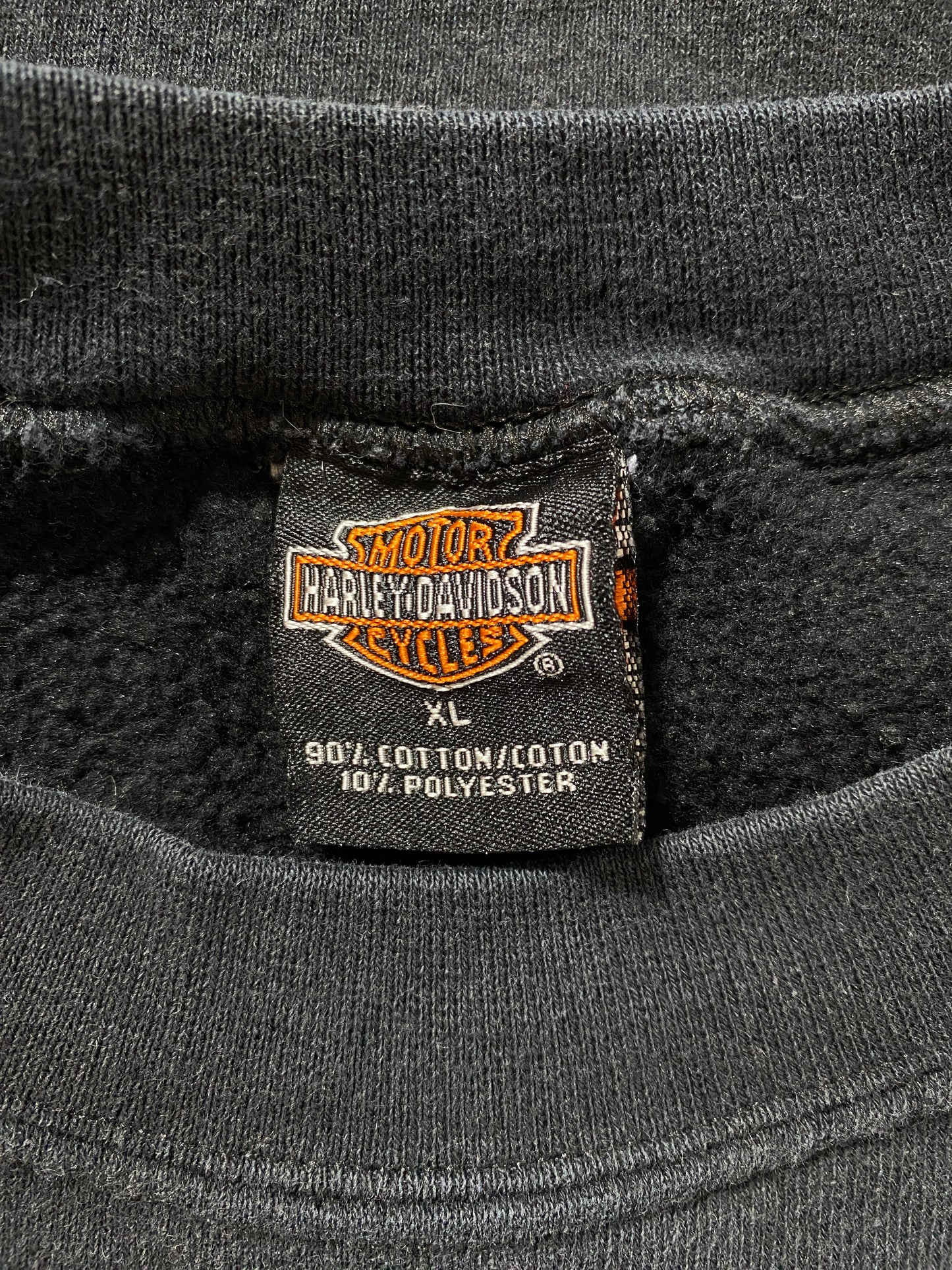 2001 HARLEY DAVIDSON Made in USA Size XL Vintage Sweat Shirt / G4742S