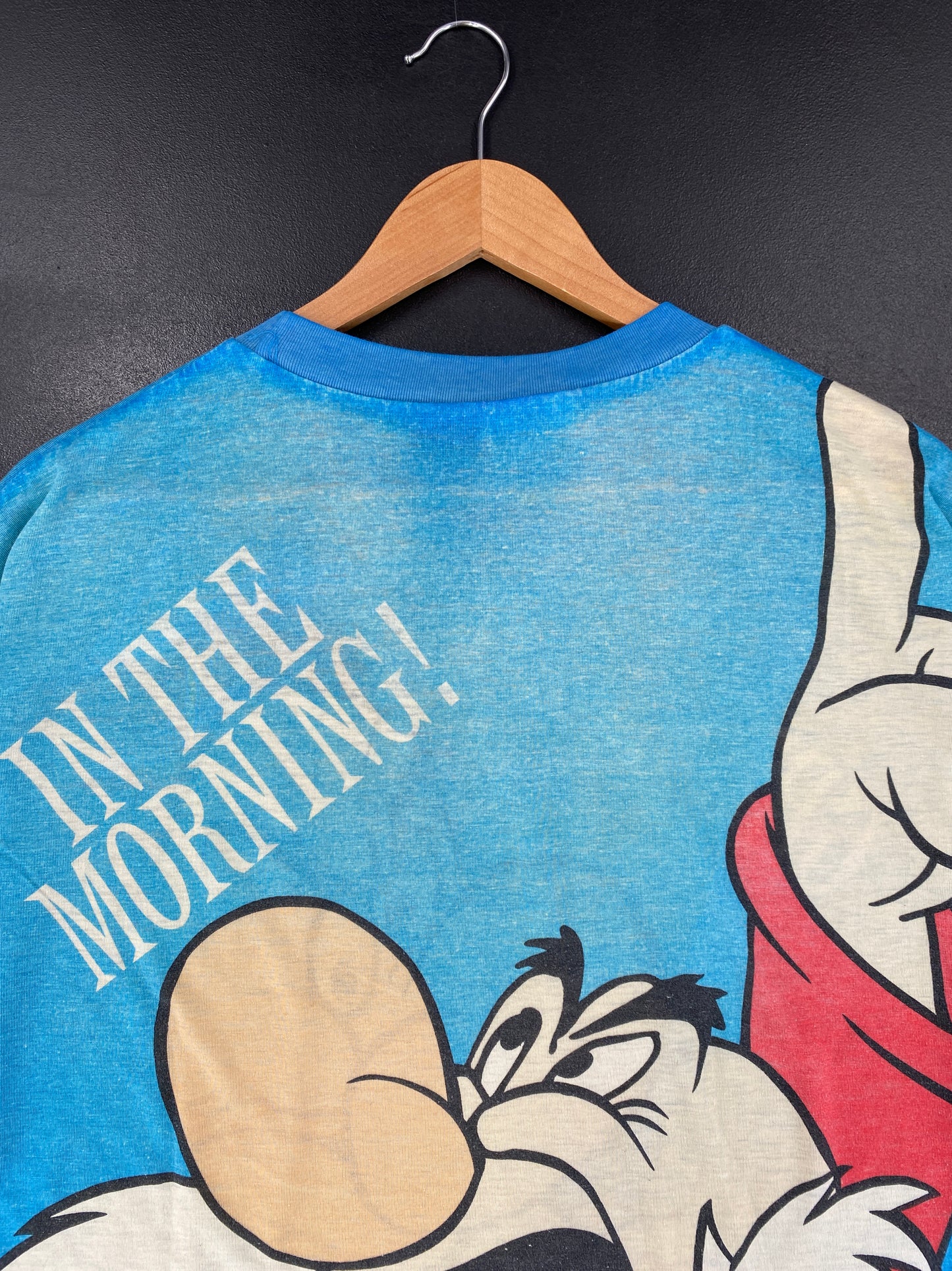 90's DISNEY GRUMPY Size No Tag (Approx.XXL) Vintage T-Shirt / G513T