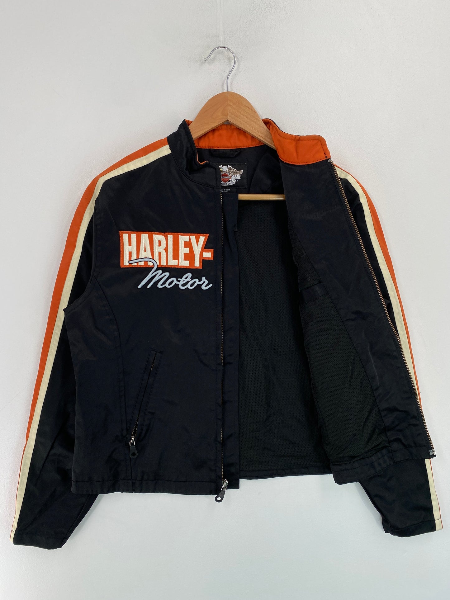 Vintage HARLEY DAVIDSON Size M Nylon Jacket / G4750J