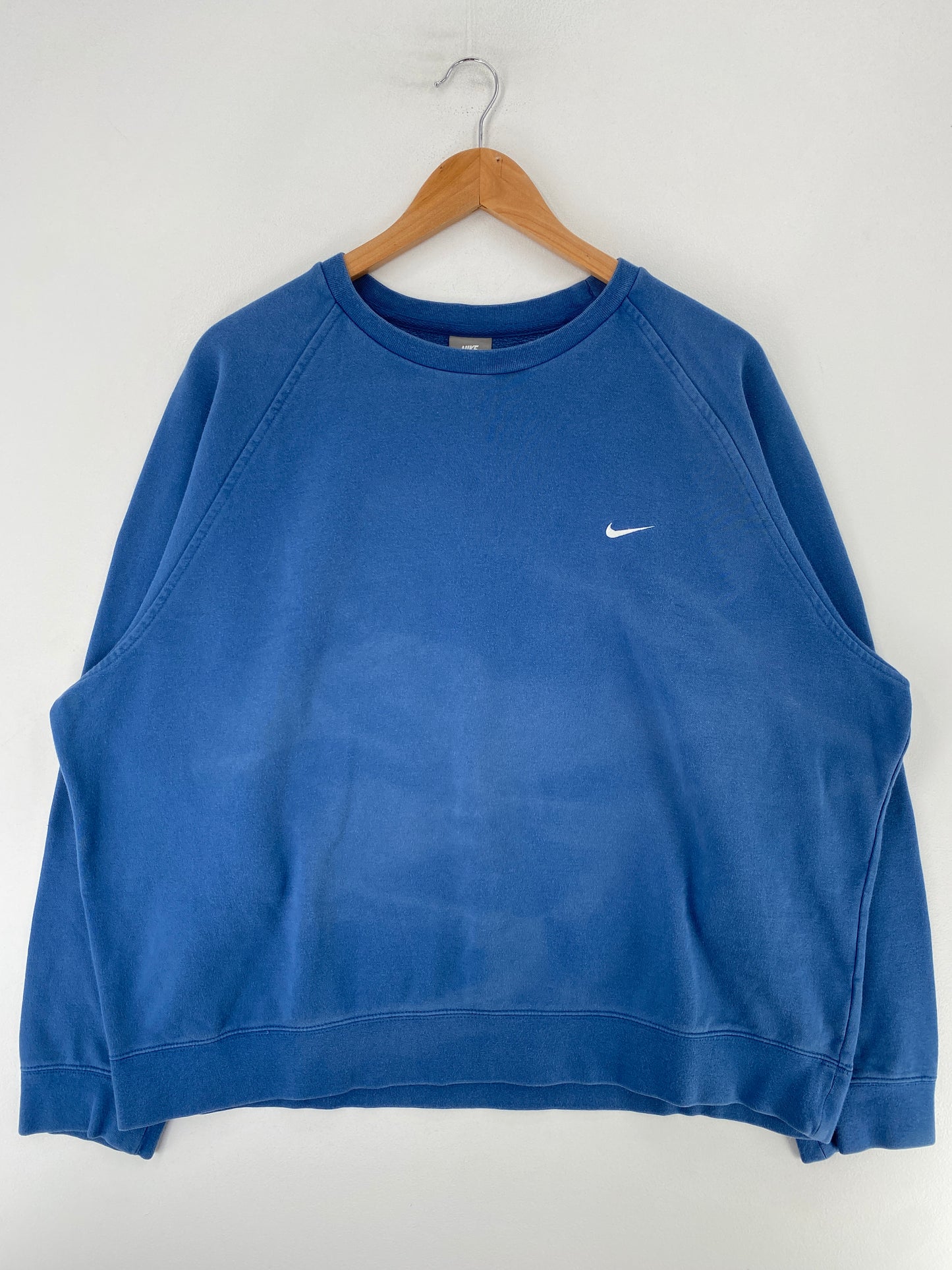 00' NIKE MINI SWOOSH Size Ladies XXL Vintage Sweat-Shirt / G571S