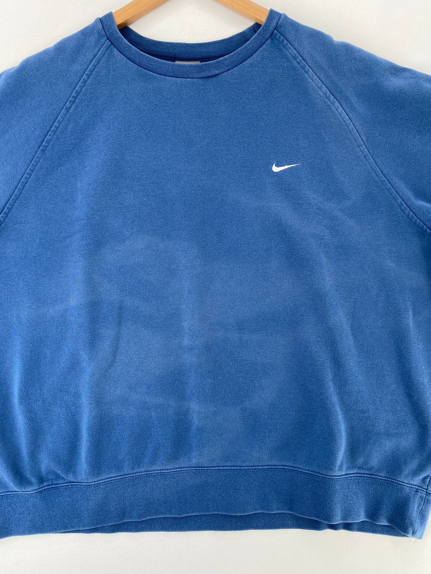 00' NIKE MINI SWOOSH Size Ladies XXL Vintage Sweat-Shirt / G571S