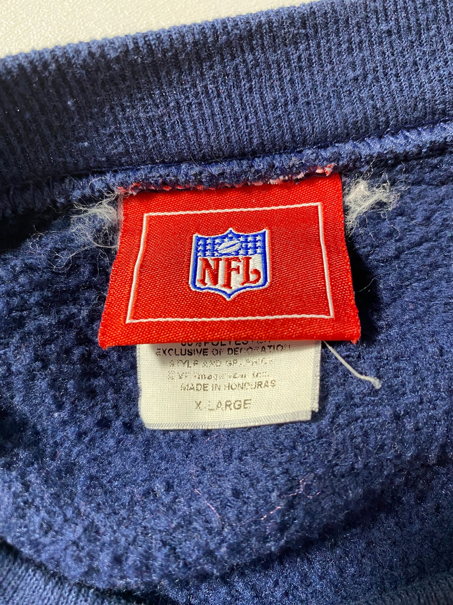 Vintage NEW ENGLAND PATRIOTS Size XL NFL Sweat-shirt / F5013S