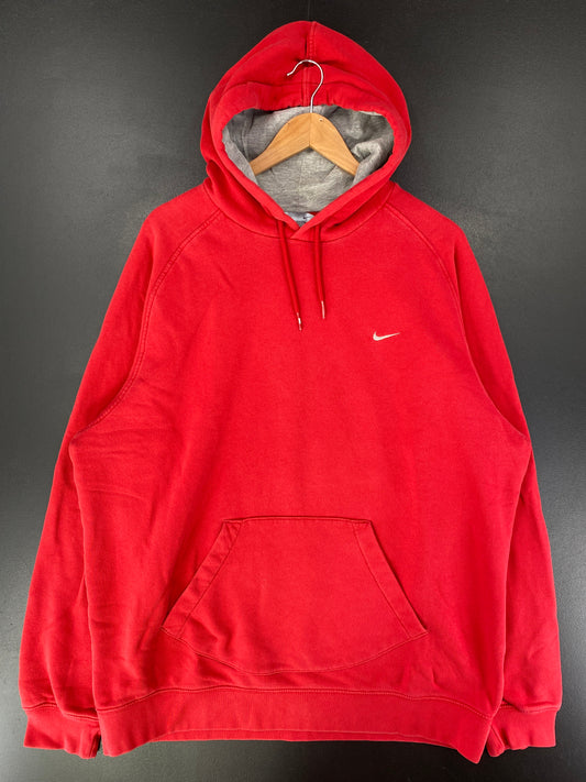 00’ NIKE MINI SWOOSH Size XL Vintage Hoodie Sweat-shirt / G6476S