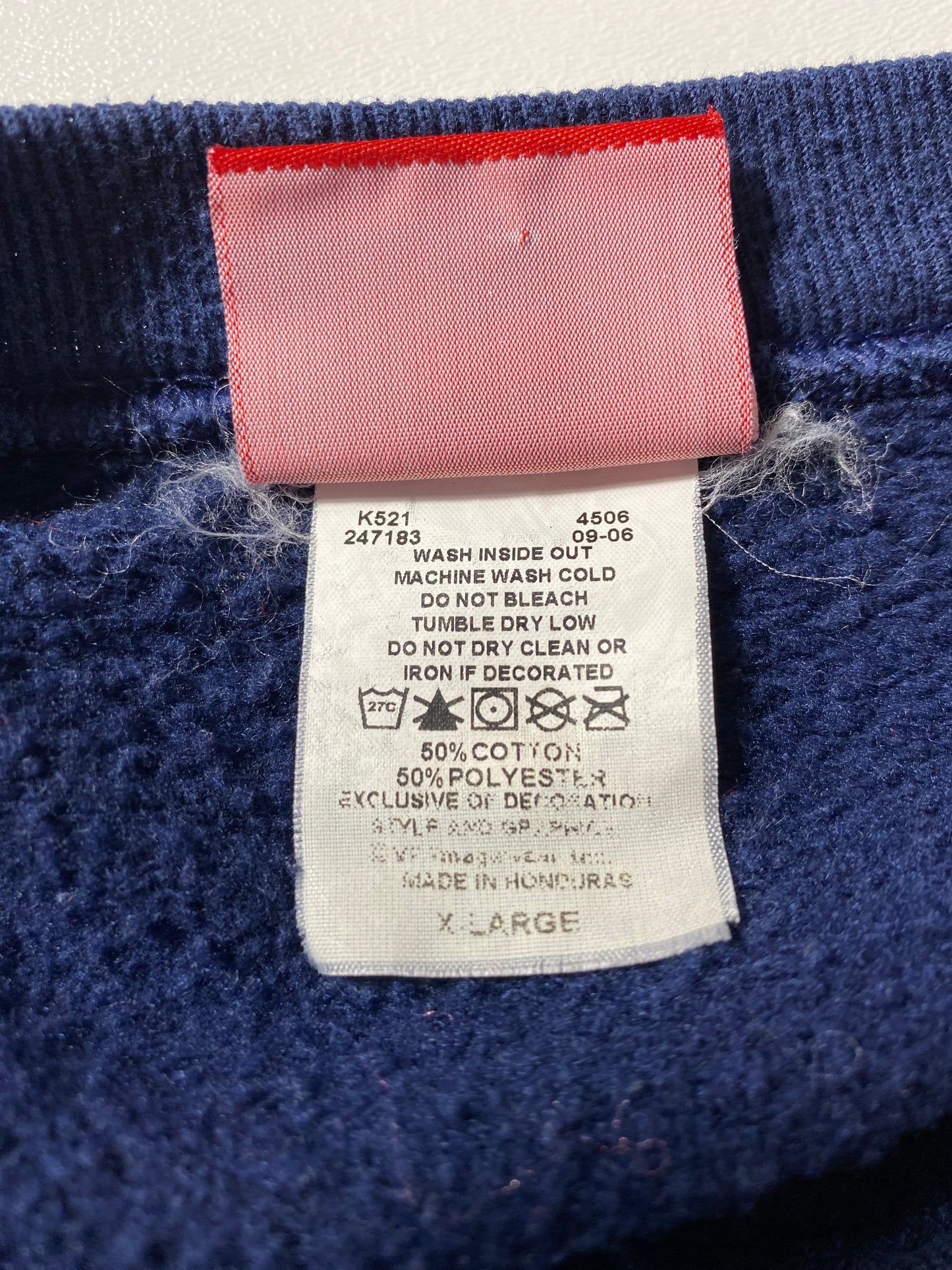 Vintage NEW ENGLAND PATRIOTS Size XL NFL Sweat-shirt / F5013S