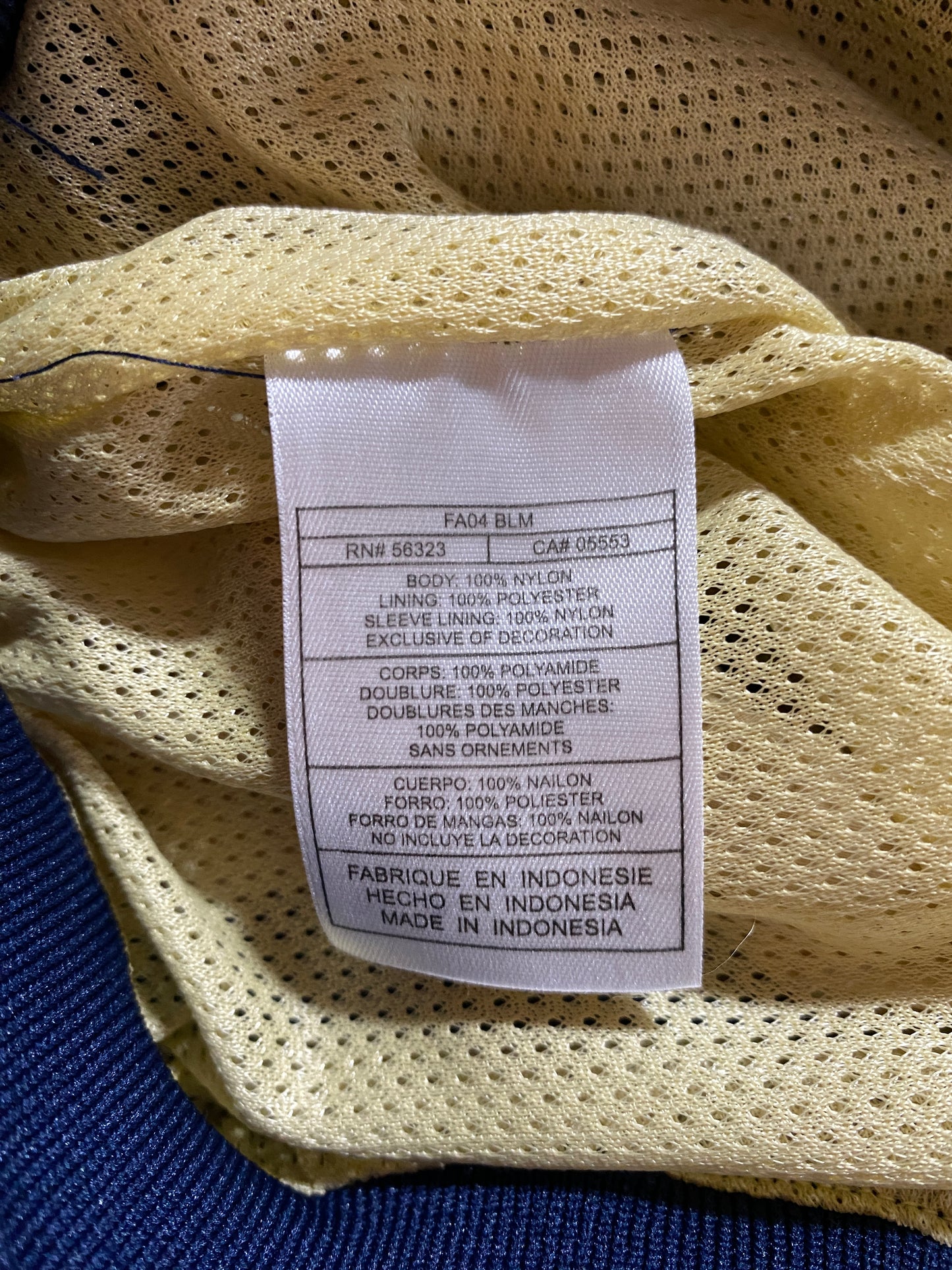 00' NIKE x NAVY Size S Vintage Nylon Jacket / G4768N