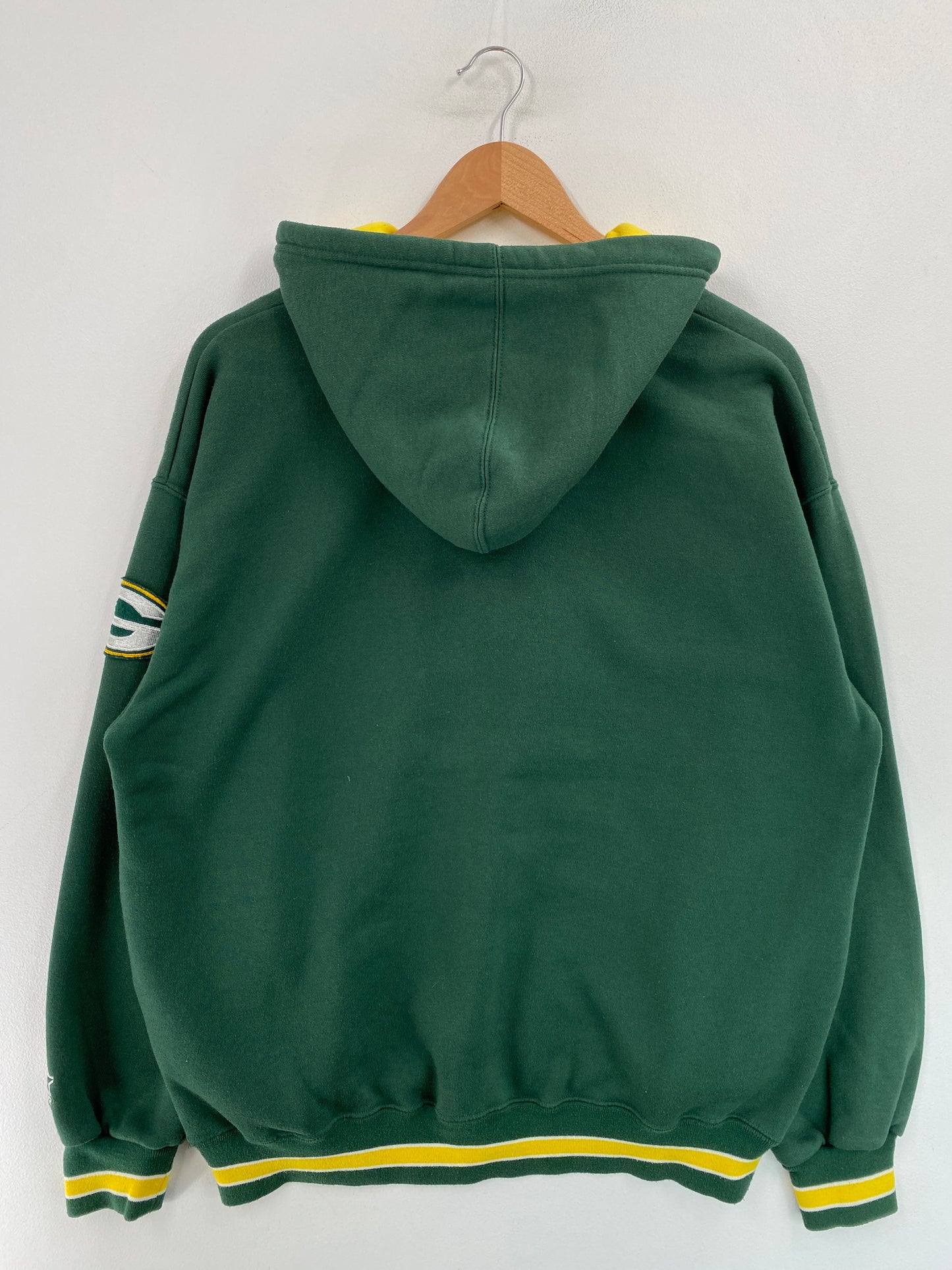 90’s STARTER x GREEN BAY PACKERS Size L NFL Hoodie Sweat-shirt / G4790S