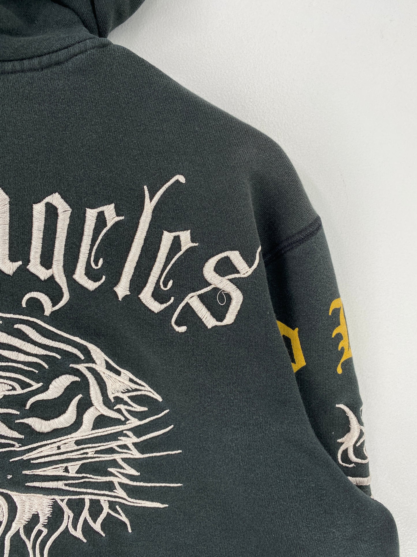 Vintage ED HARDY Size Ladies L Hoodie Sweat-shirt / G1370S