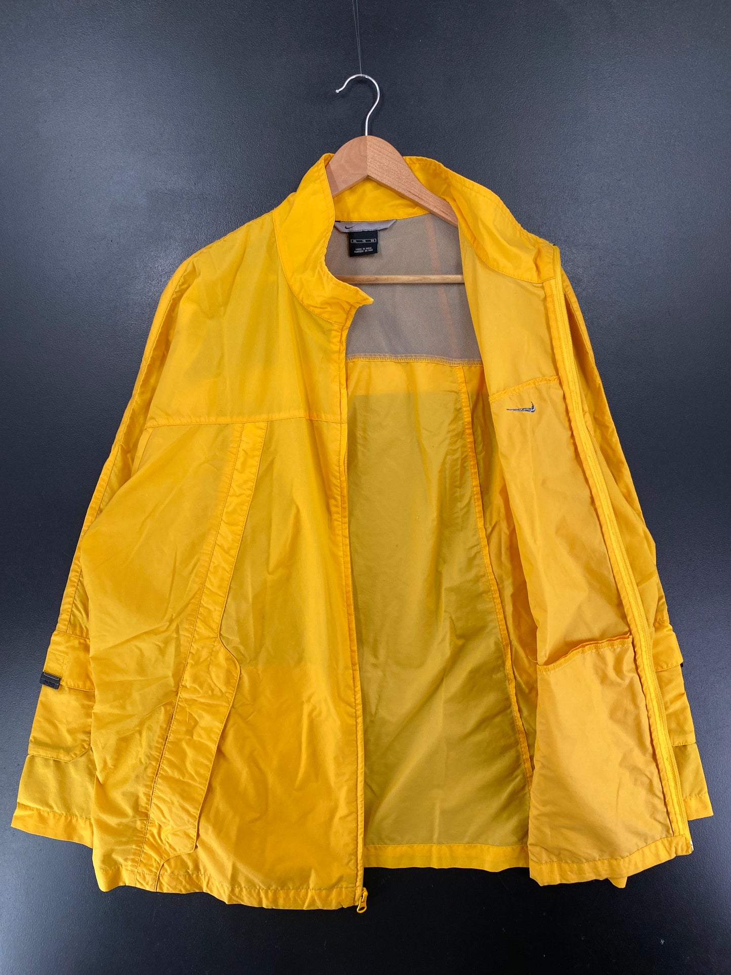 00' NIKE Size XL Vintage Nylon Zip-Up Jacket / G4848N