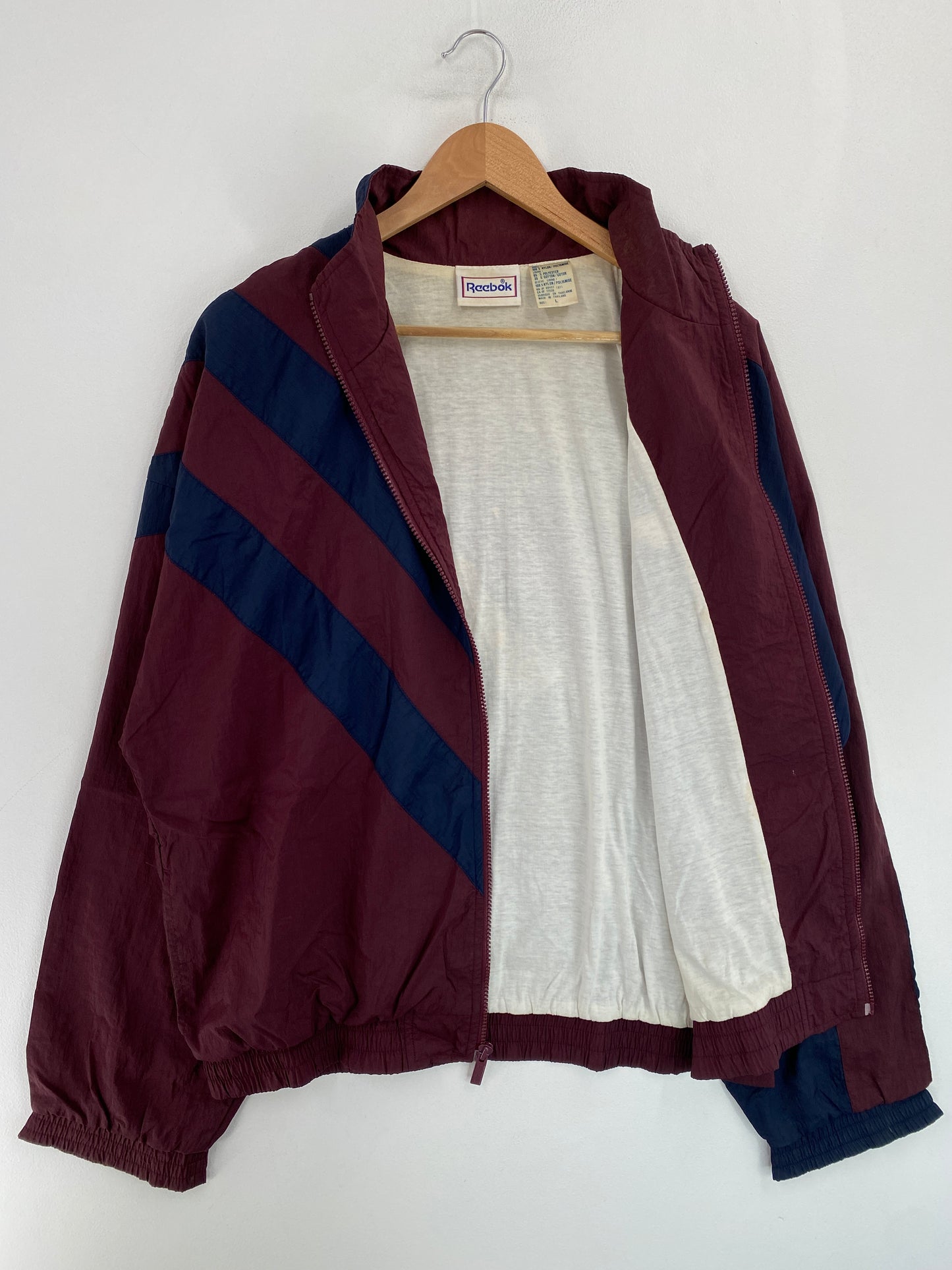 90's REEBOK Size L Vintage Nylon Jacket / G4849N