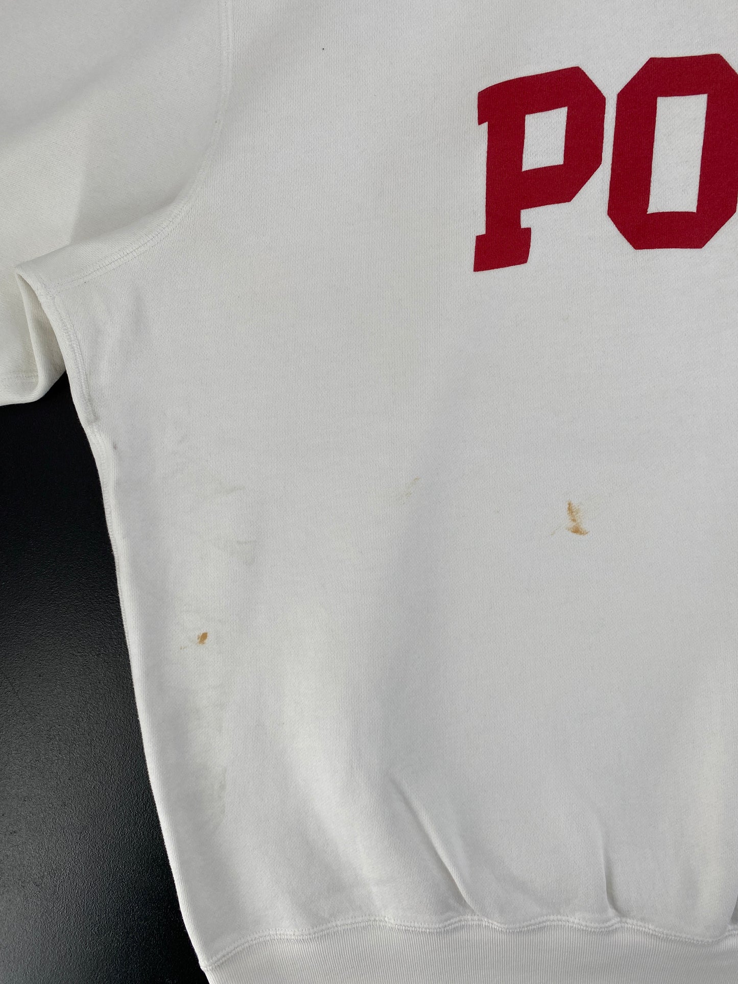 90’s POLO RALPH LAUREN Size No Tag (Approx.XXL) Vintage Sweat-shirt / G6750S