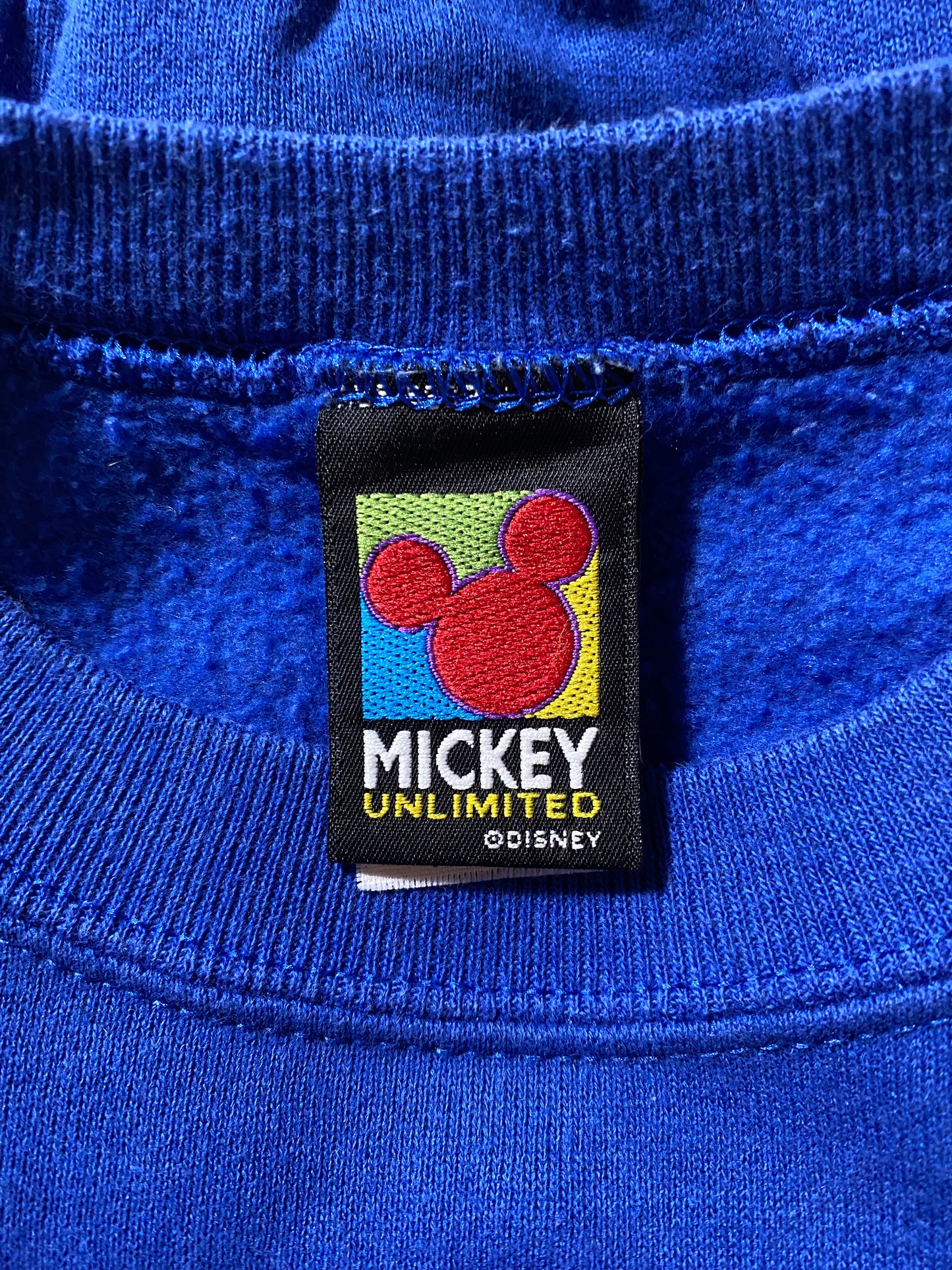 90's DISNEY MICKEY Made in USA Size L Vintage Sweat-shirt / G4863S