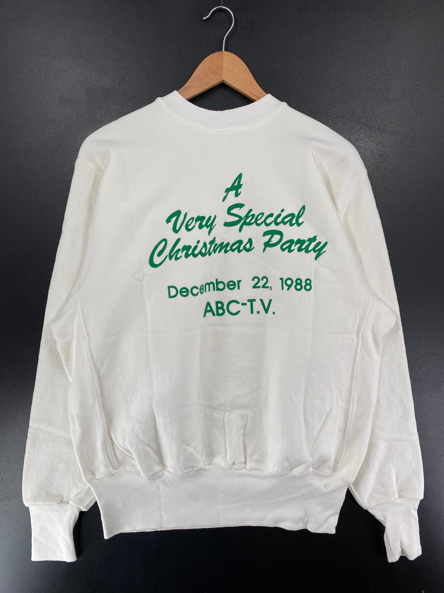 1988 KEITH HARING CHRISTMAS Made in USA Size XL Vintage Sweat-Shirt / G4878S