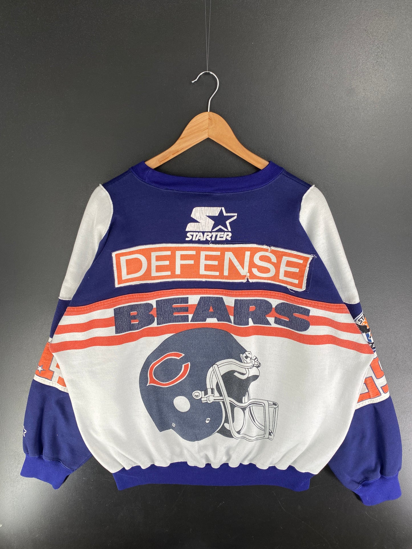 Early 90’s STARTER x CHICAGO BEARS Size XL NFL Sweat-shirt / F4604S