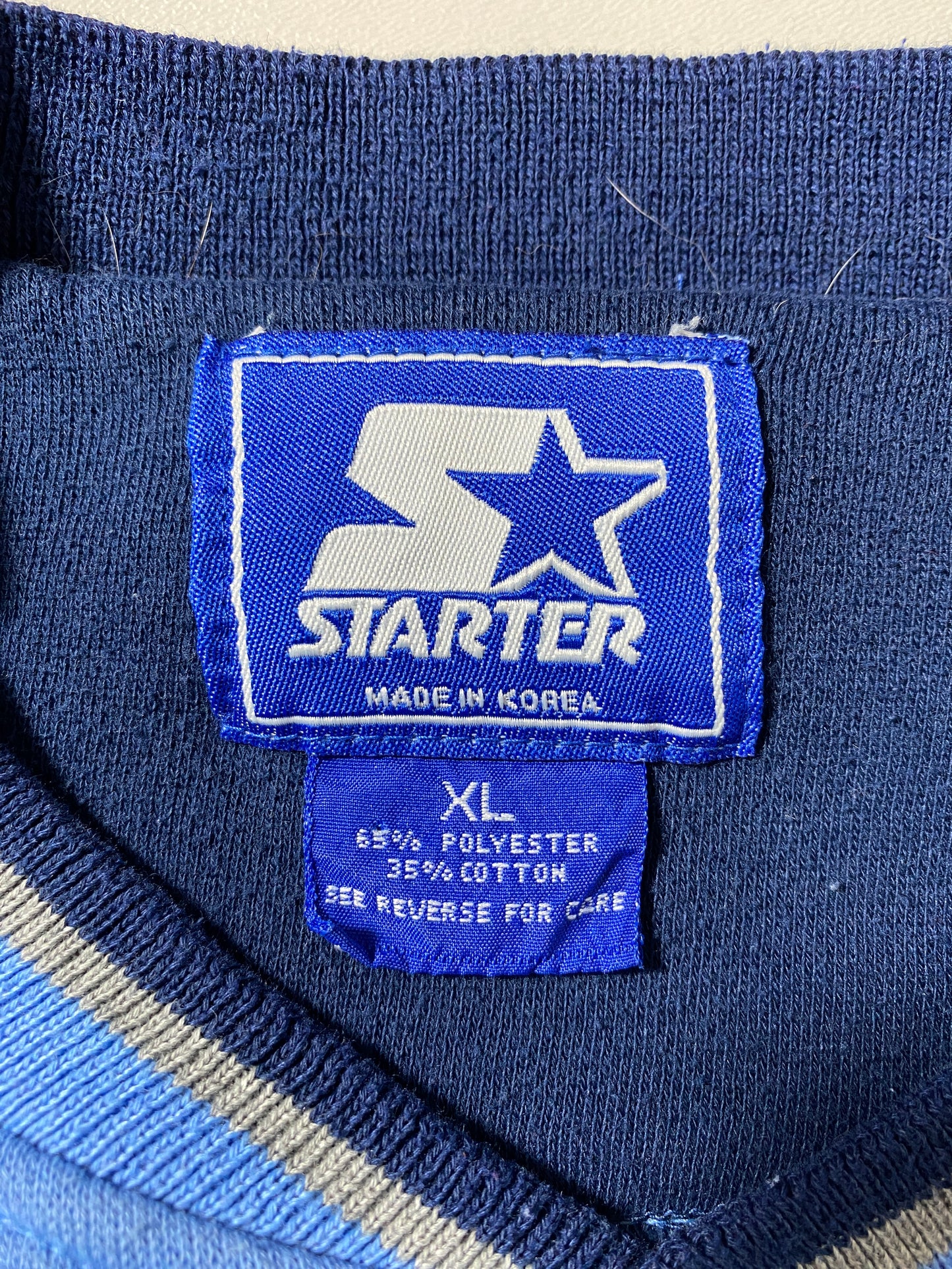 Vintage STARTER x NORTH CAROLINA TAR HEELS Size XL College Sweat-shirt / F5503S