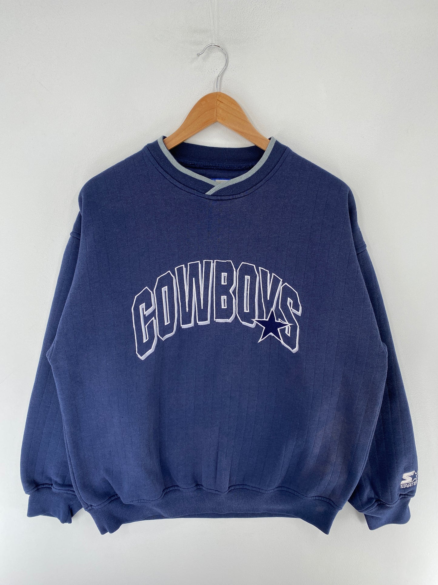 90’s STARTER x DALLAS COWBOYS Size M NHL Sweat-Shirt / F4653S