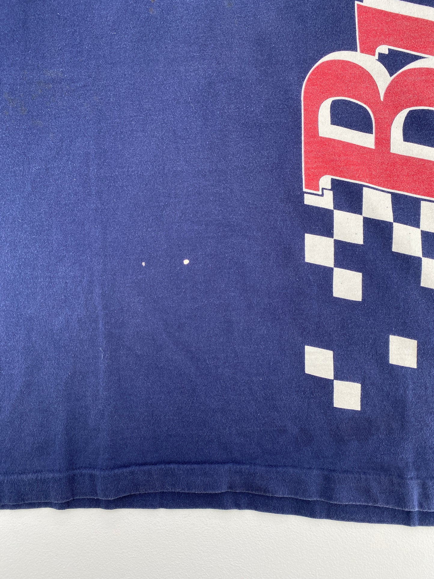 1995 BUDWEISER RACING Made in USA Size XL Vintage T-Shirt / G3513T