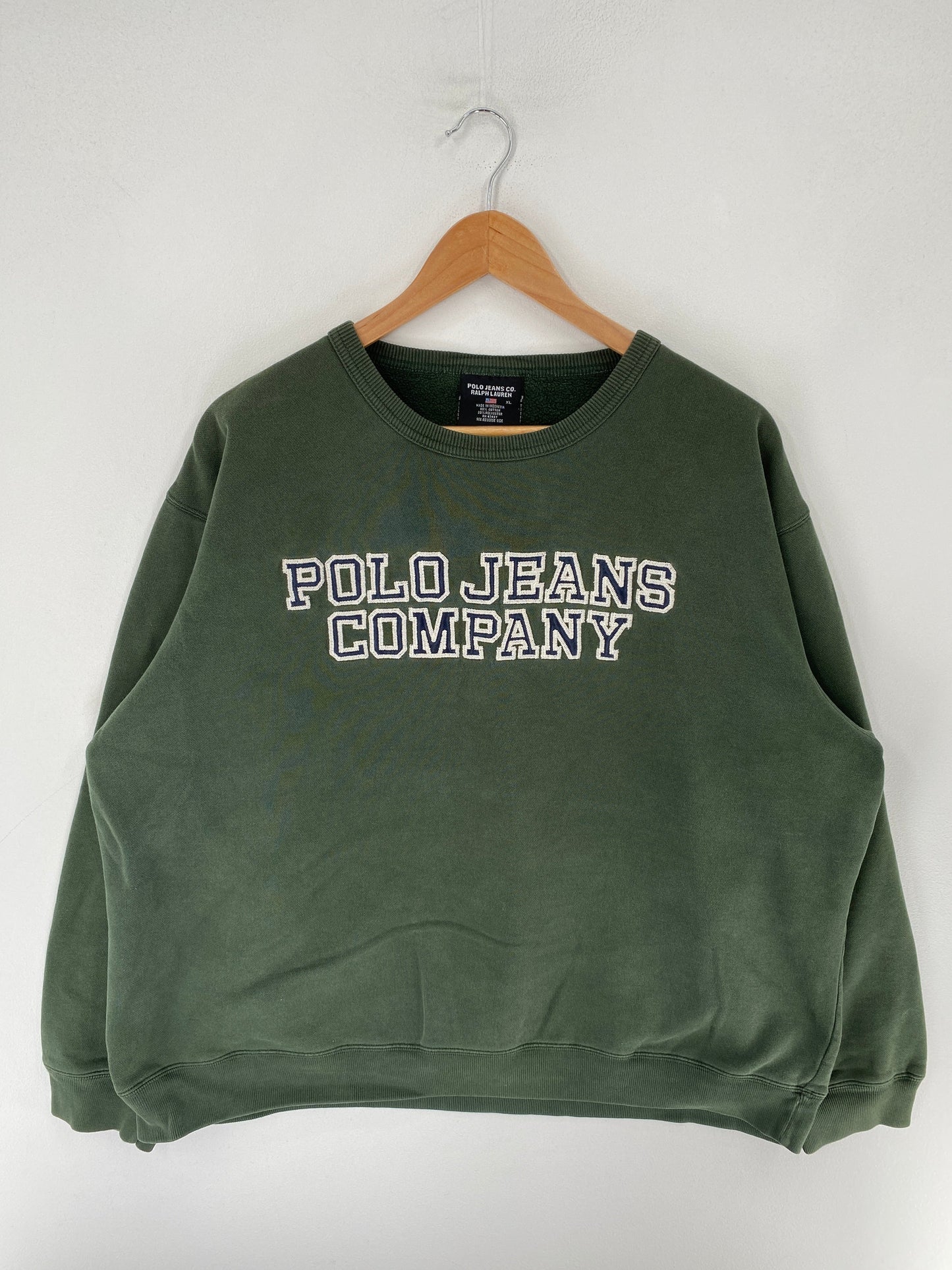 00’ POLO JEANS RALPH LAUREN Size XL Sweat-shirt / G835S