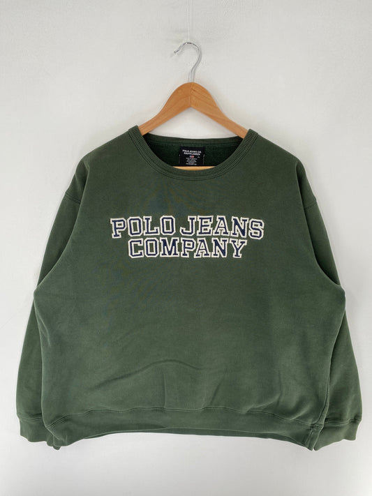 00’ POLO JEANS RALPH LAUREN Size XL Sweat-shirt / G835S
