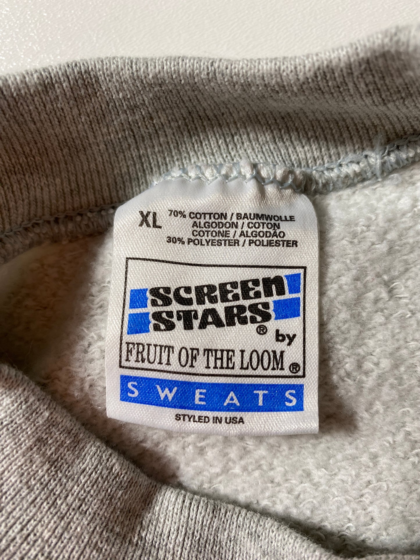 90’s NOTRE DAME IRELAND & NAVY DUBLIN Size XL Sweat-Shirt / F4686S