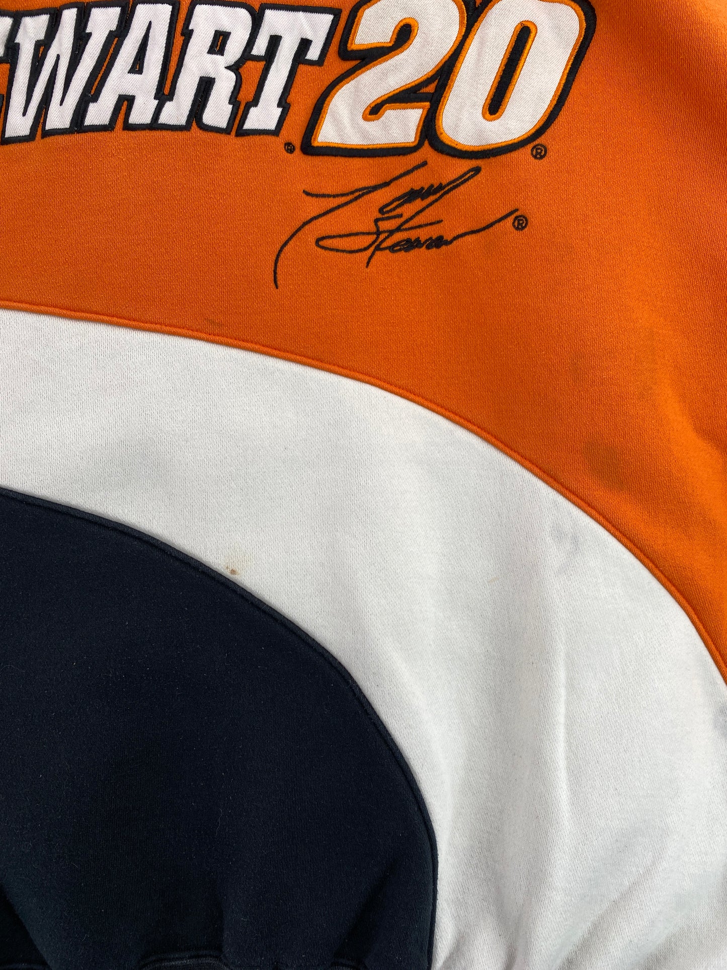 Vintage TONY STEWART Size XL Racing Sweat-shirt / G4930S