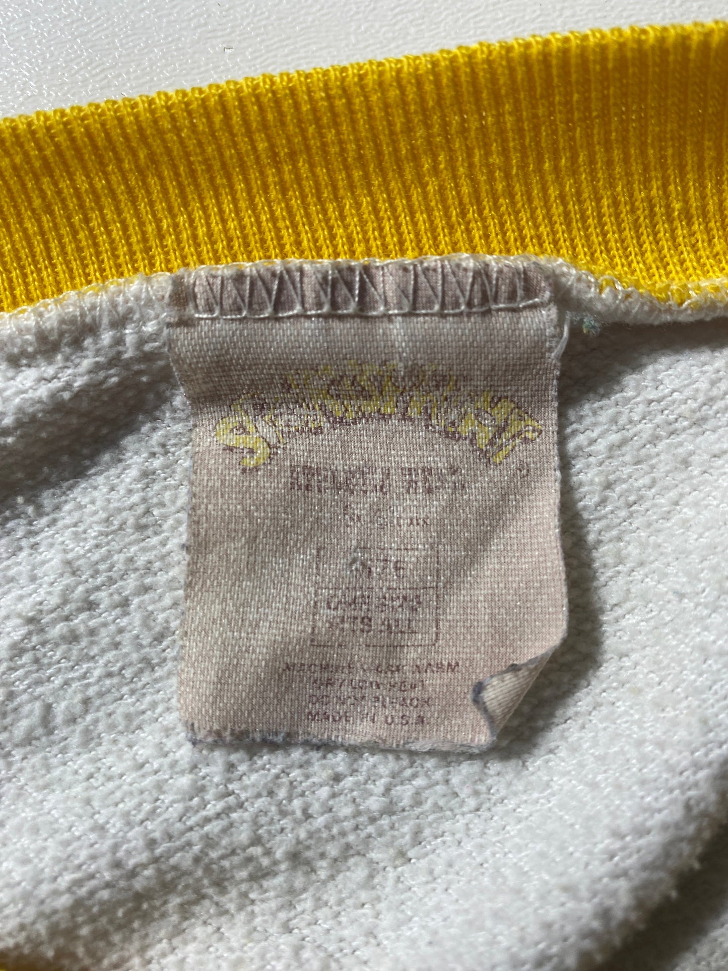 1988 MIZZOU TIGERS Made in USA Size One Size (Approx.L) Vintage College Sweat-Shirt / G4056S