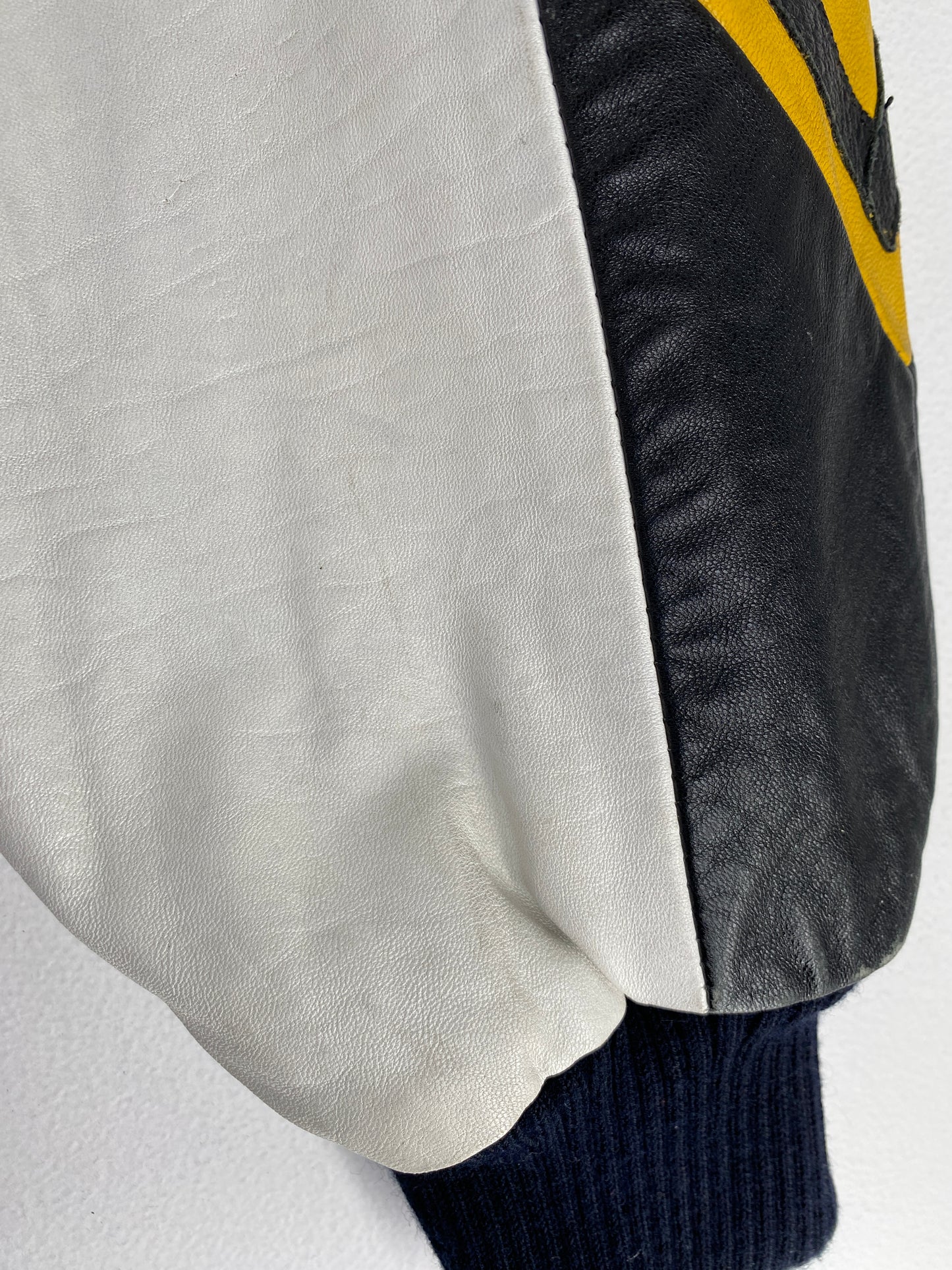 Vintage HOBO USA Size No Tag (Approx.L) Leather Jacket / F5611J