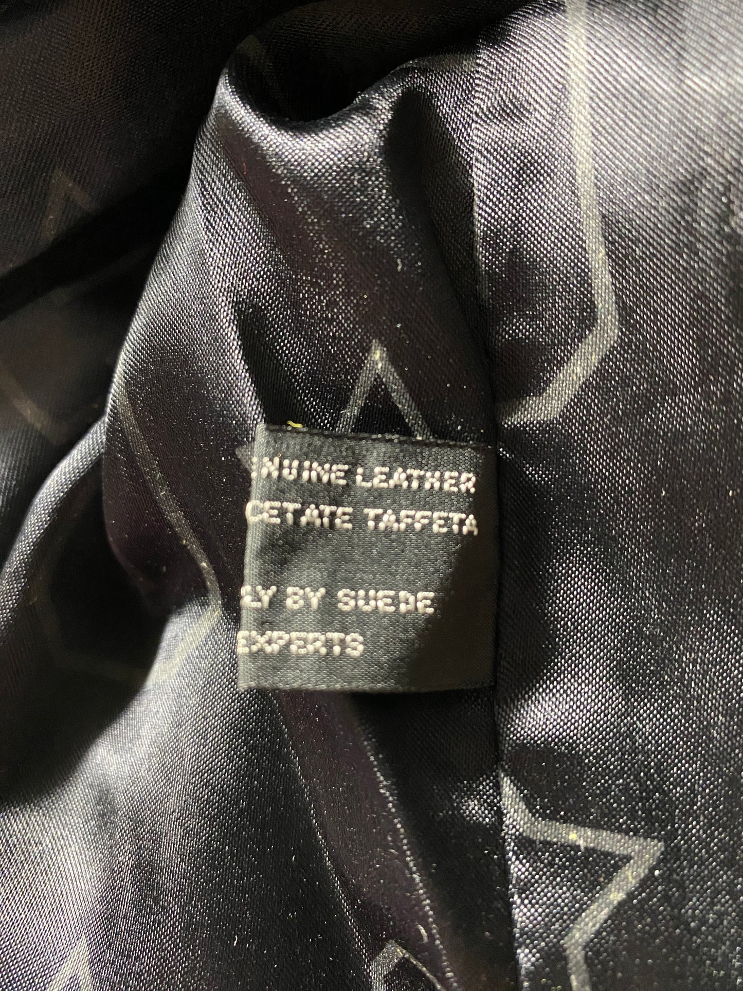 Vintage HOBO USA Size No Tag (Approx.L) Leather Jacket / F5611J