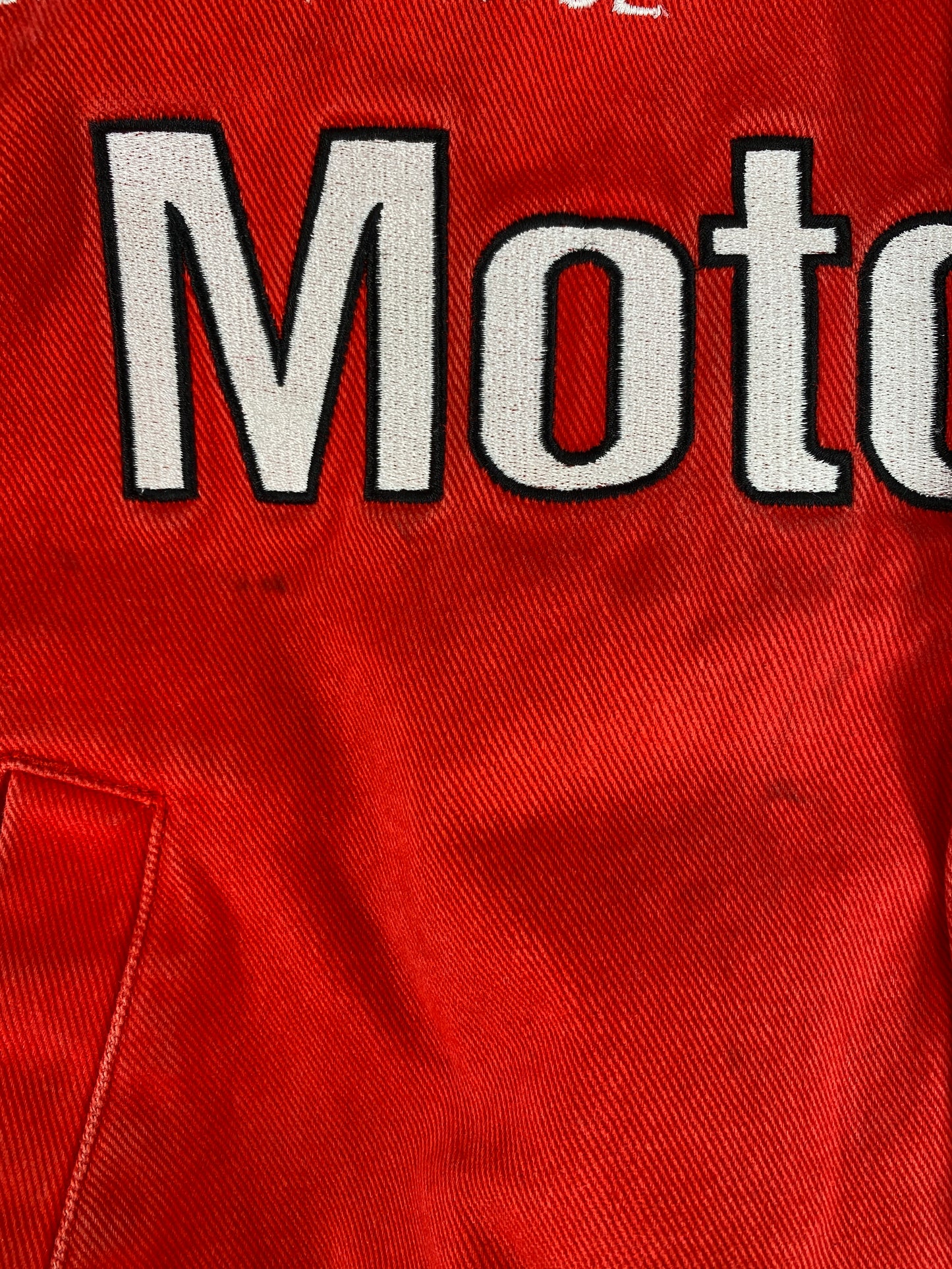 Vintage MOTORCRAFT Size XL Racing Jacket/ F4864J