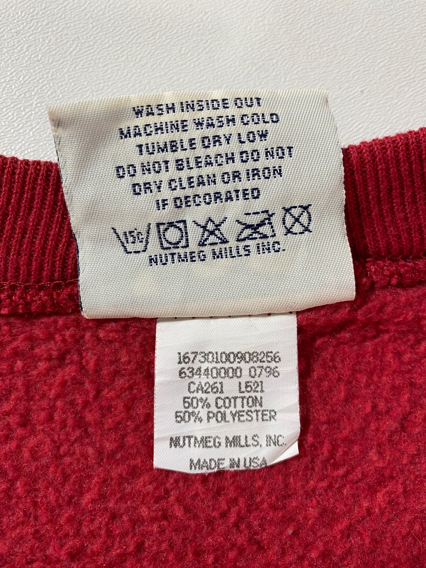 90's SAN FRANCISCO 49ERS Made in USA Size XL Vintage NFL Sweat-shirt / G4185S