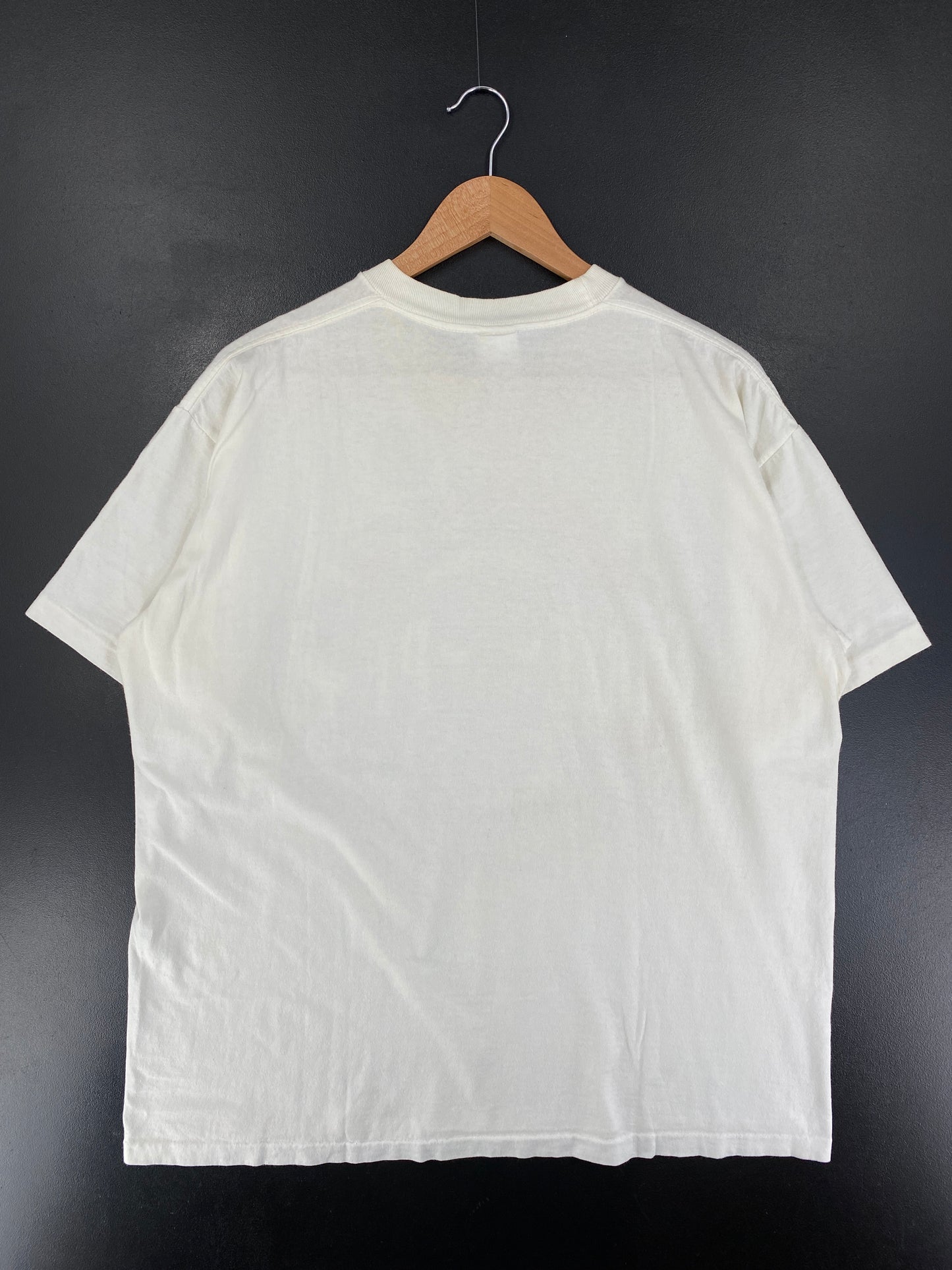 1993 CHICAGO BULLS 3-PEAT Made in USA Size XL Vintage T-shirt / G894T