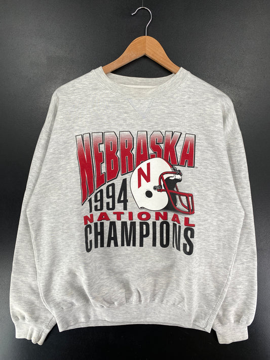 1994 NEBRASKA Size L Vintage College Sweat shirt / G4992S