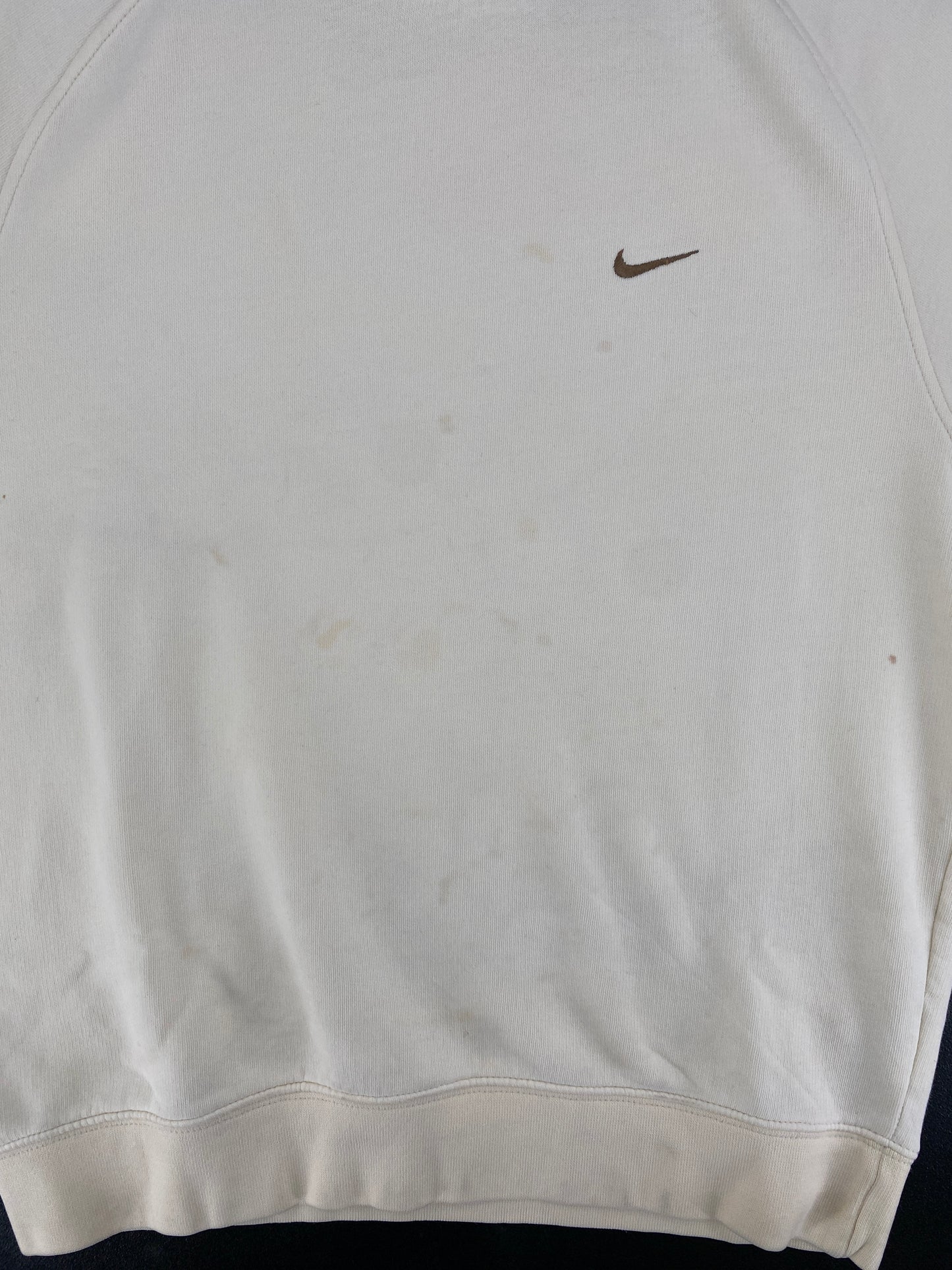 00' NIKE MINI SWOOSH Size S Vintage Sweat-Shirt / G901S