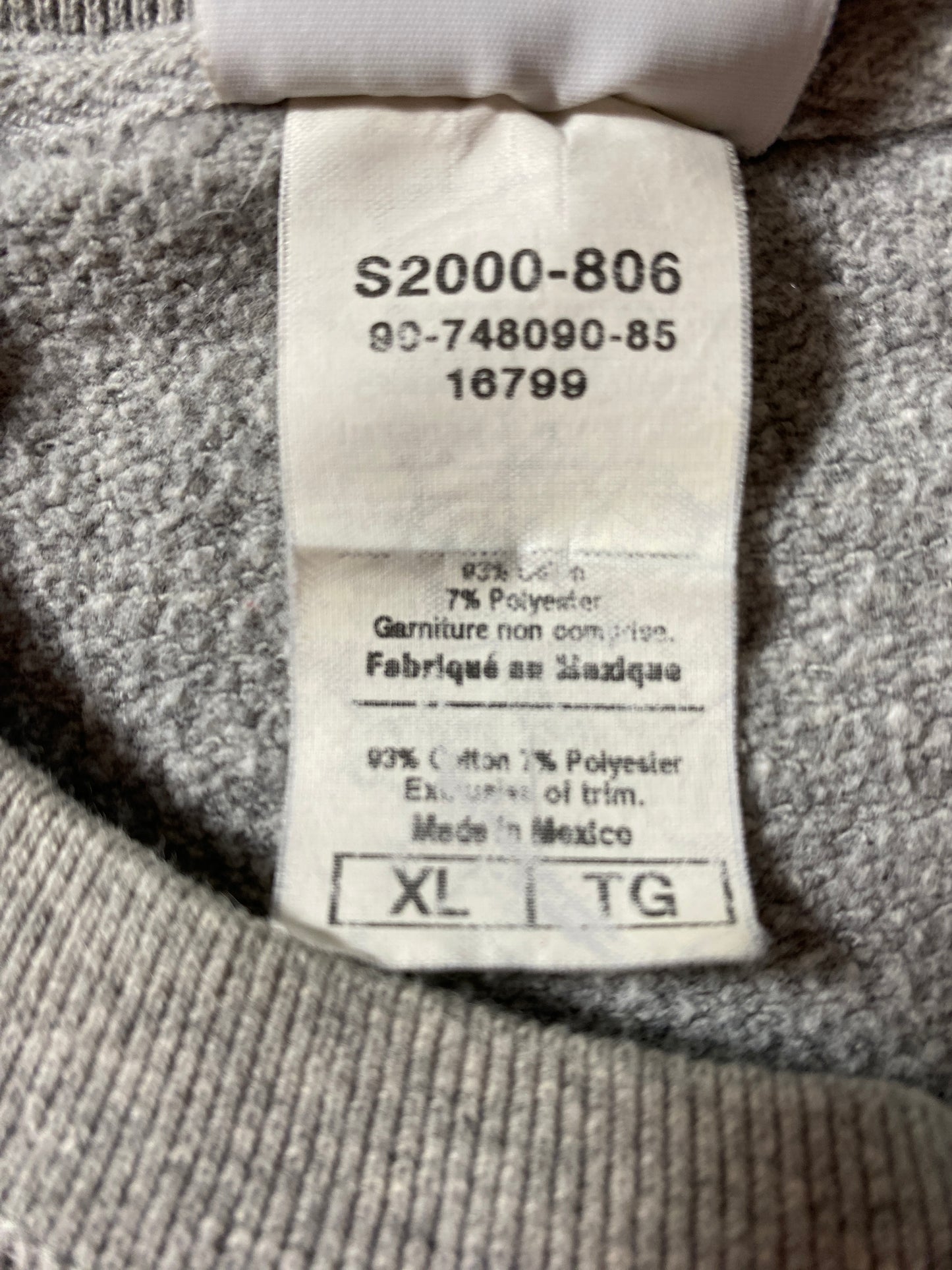 00’ CHAMPION x DENVER BRONCOS Size XL NFL Sweat-Shirt / F4894S