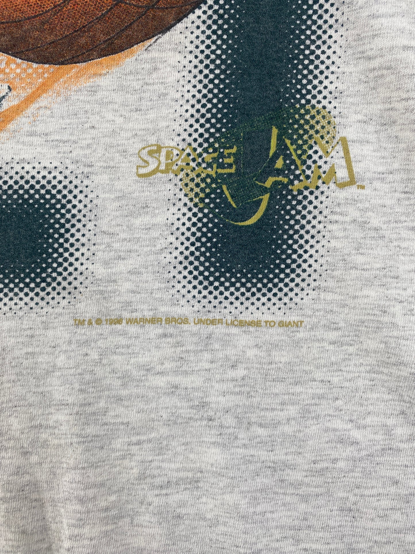 1998 SRACE JAM LOONY TUNES Size Approx.XL Vintage T-Shirt / G1561T